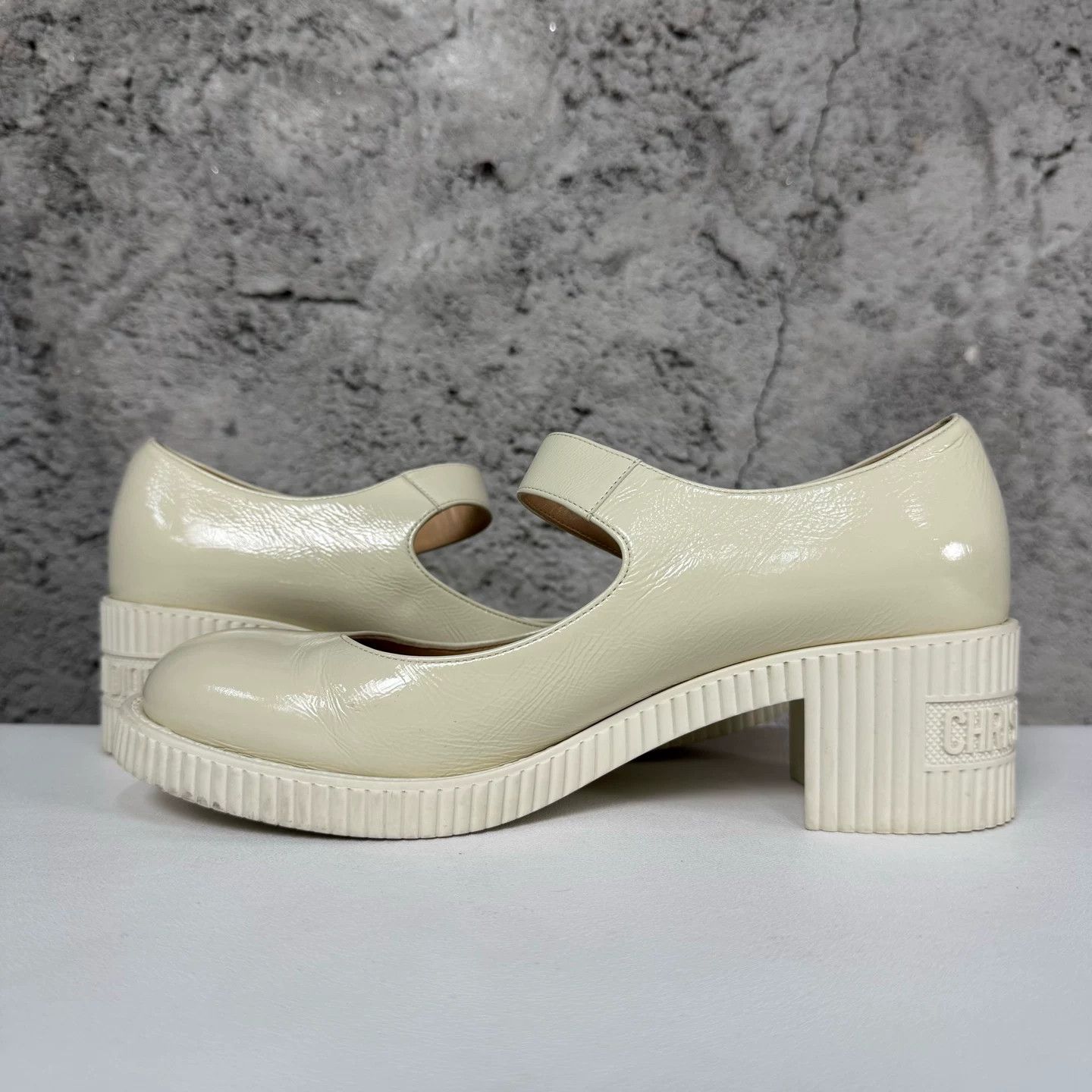 Dior Dior CD Logo Mary Jane Heels Size 36.5 Size US 6.5 / IT 36.5 - 7 Thumbnail