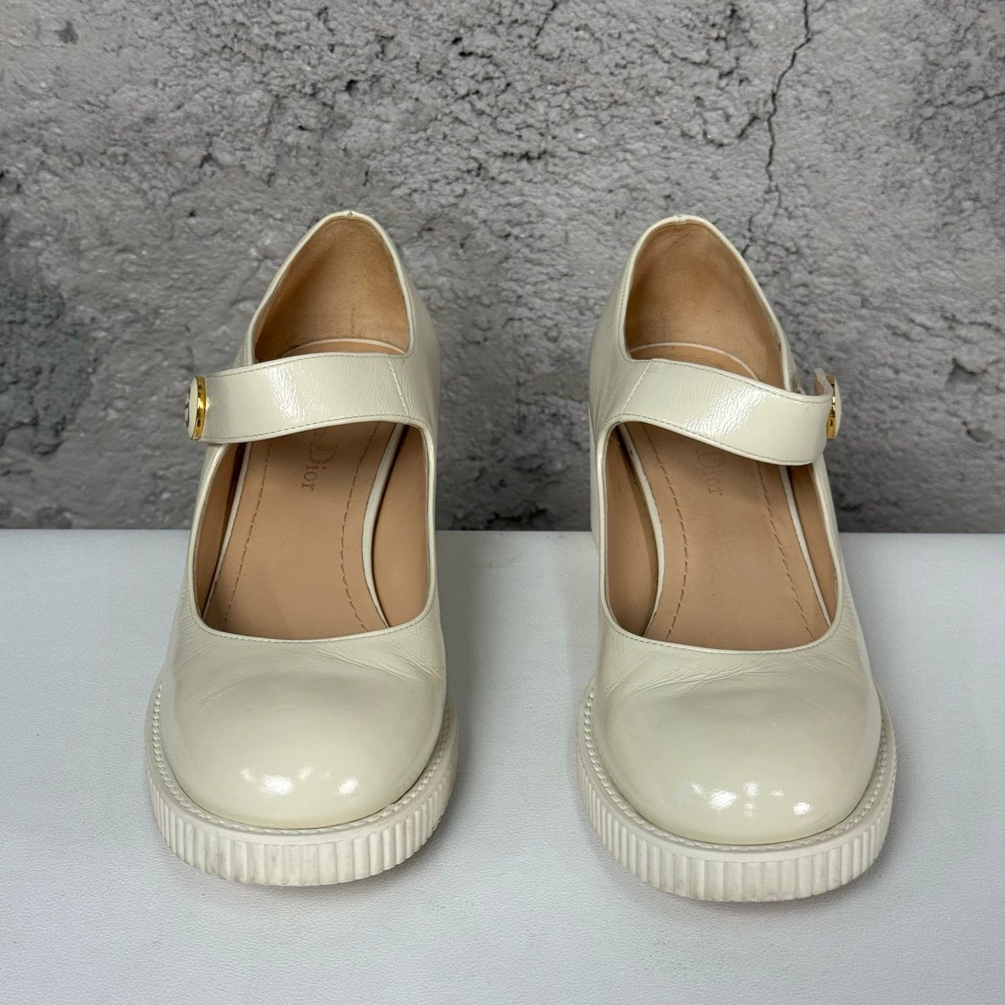 Dior Dior CD Logo Mary Jane Heels Size 36.5 Size US 6.5 / IT 36.5 - 8 Thumbnail