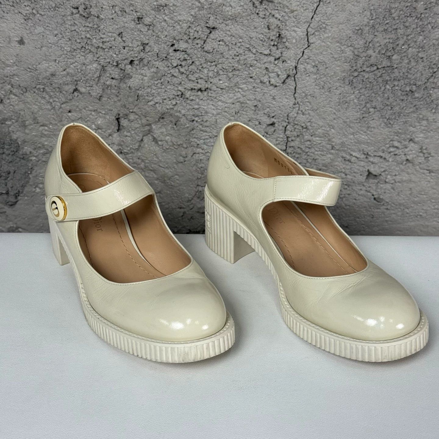 Dior Dior CD Logo Mary Jane Heels Size 36.5 Size US 6.5 / IT 36.5 - 2 Thumbnail