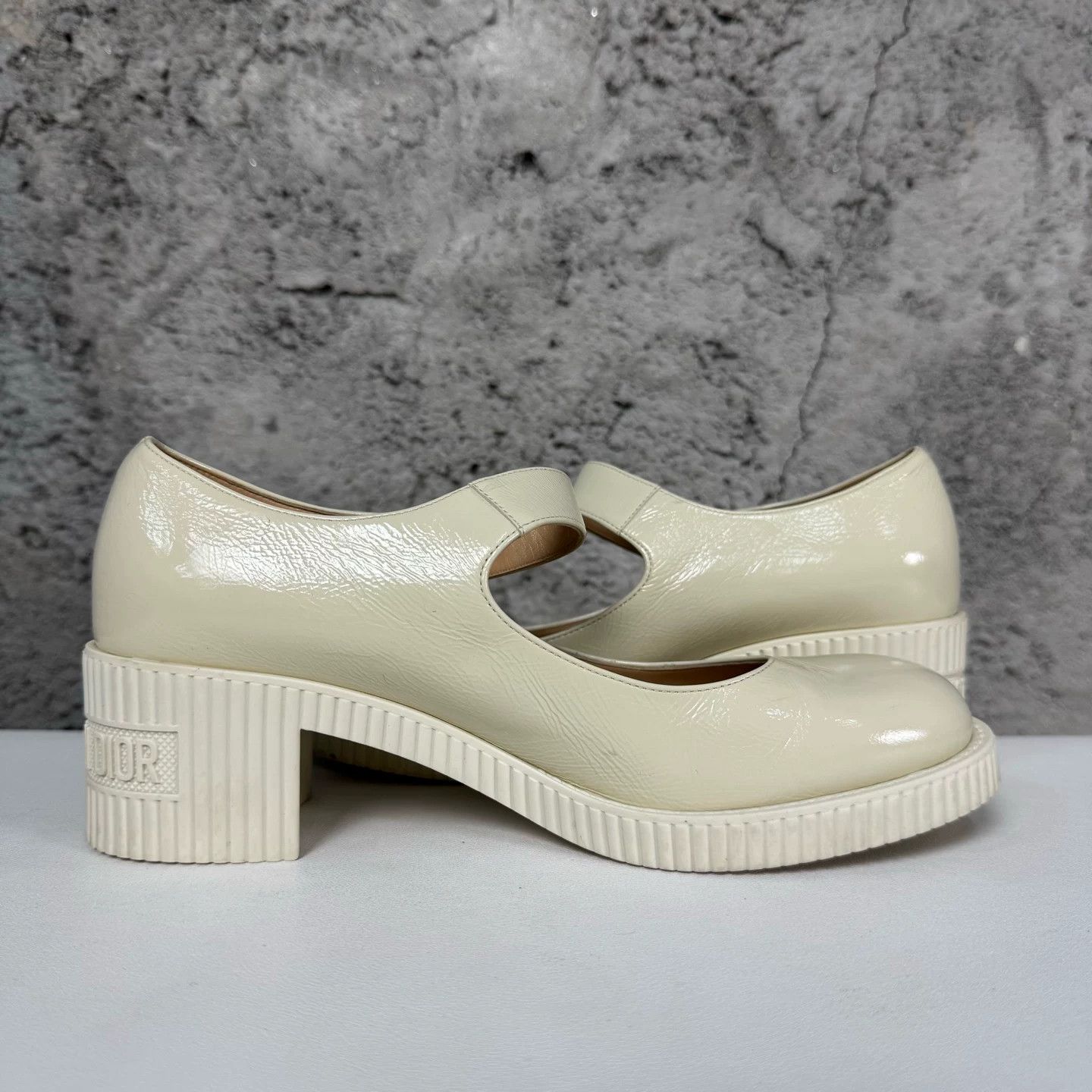 Dior Dior CD Logo Mary Jane Heels Size 36.5 Size US 6.5 / IT 36.5 - 6 Thumbnail