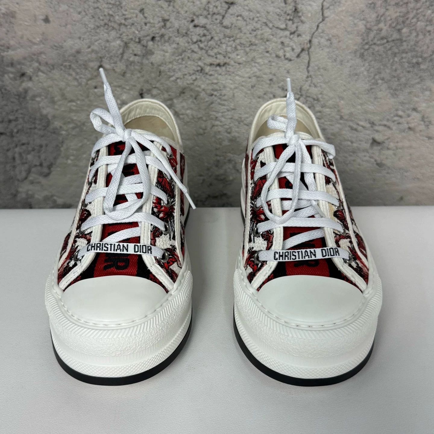 Dior Dior Floral Platform Sneakers Size 36 Size US 6 / IT 36 - 8 Thumbnail