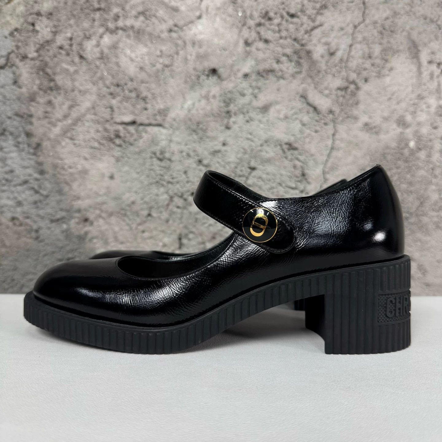 Dior Dior Patent Mary Jane Heels Size 36.5 Size US 5.5 / IT 35.5 - 4 Thumbnail
