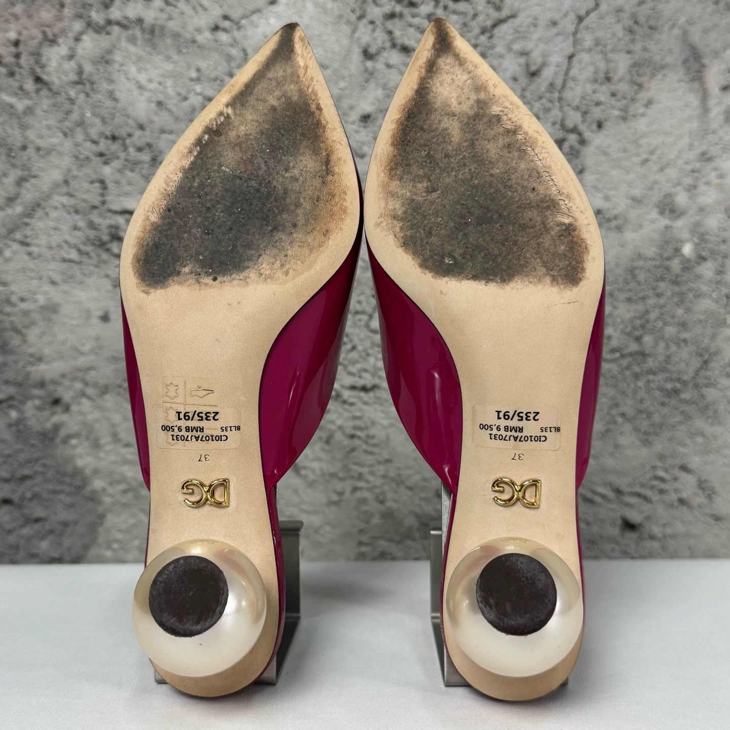 Dolce & Gabbana Dolce & Gabbana Pearl Heeled Mules Size 37 Size US 7 / IT 37 - 9 Thumbnail