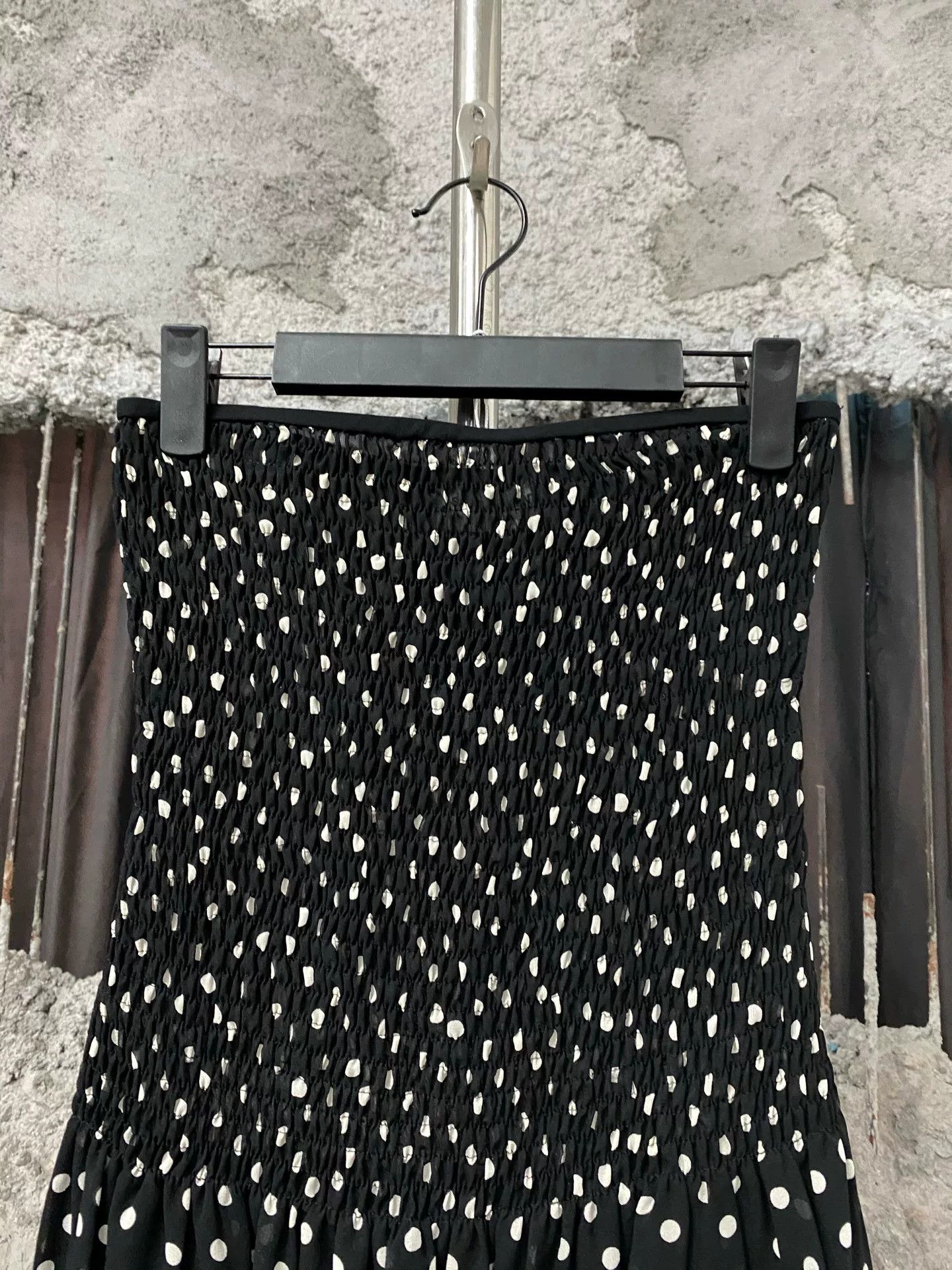 Saint Laurent Paris Saint Laurent Polka Dot Strapless Mini Dress Size 36 Size XS / US 0-2 / IT 36-38 - 4 Thumbnail