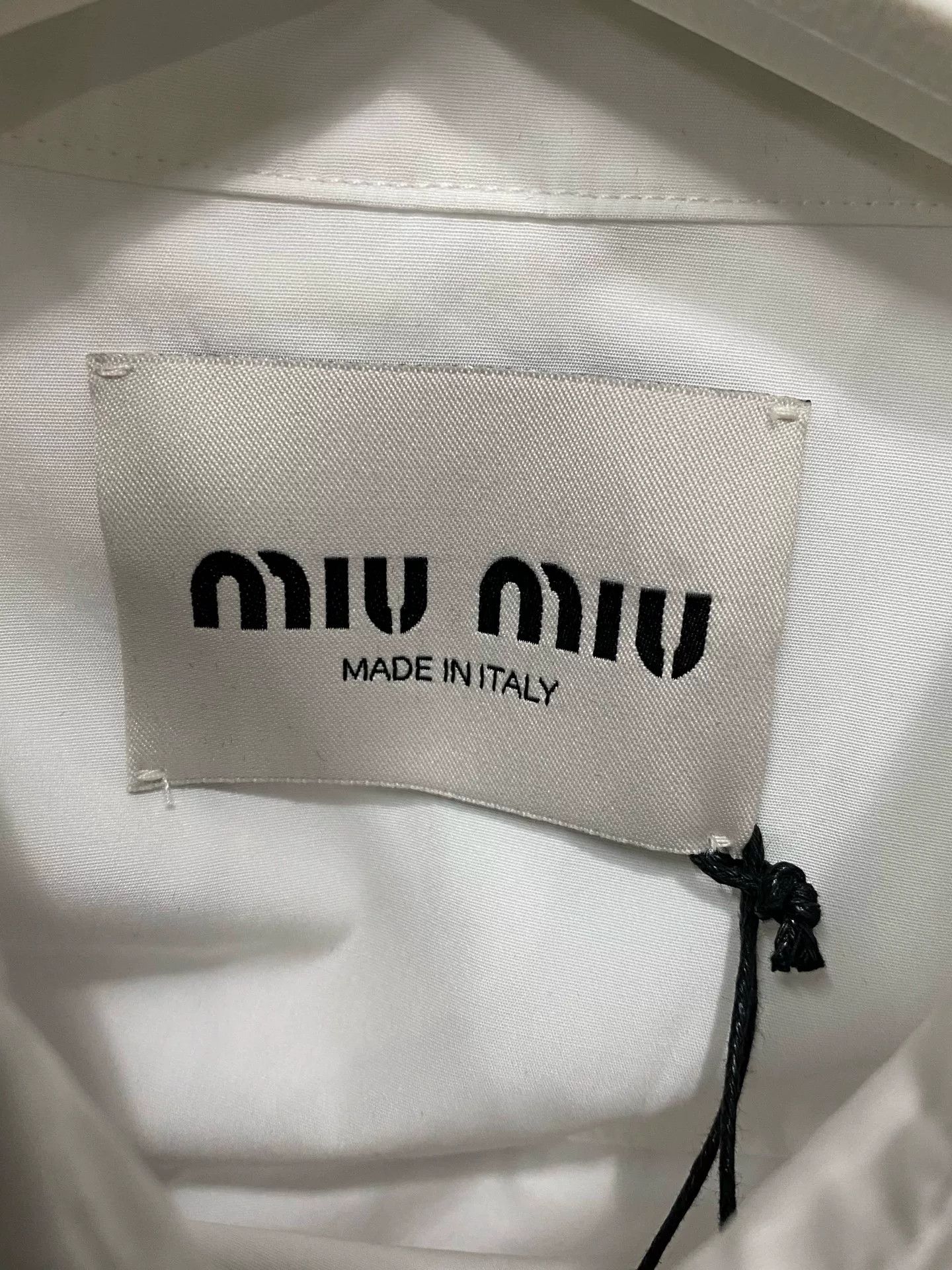 Miu Miu Miu Miu Striped Collar Shirt Dress Size 40 Size S / US 4 / IT 40 - 7 Thumbnail