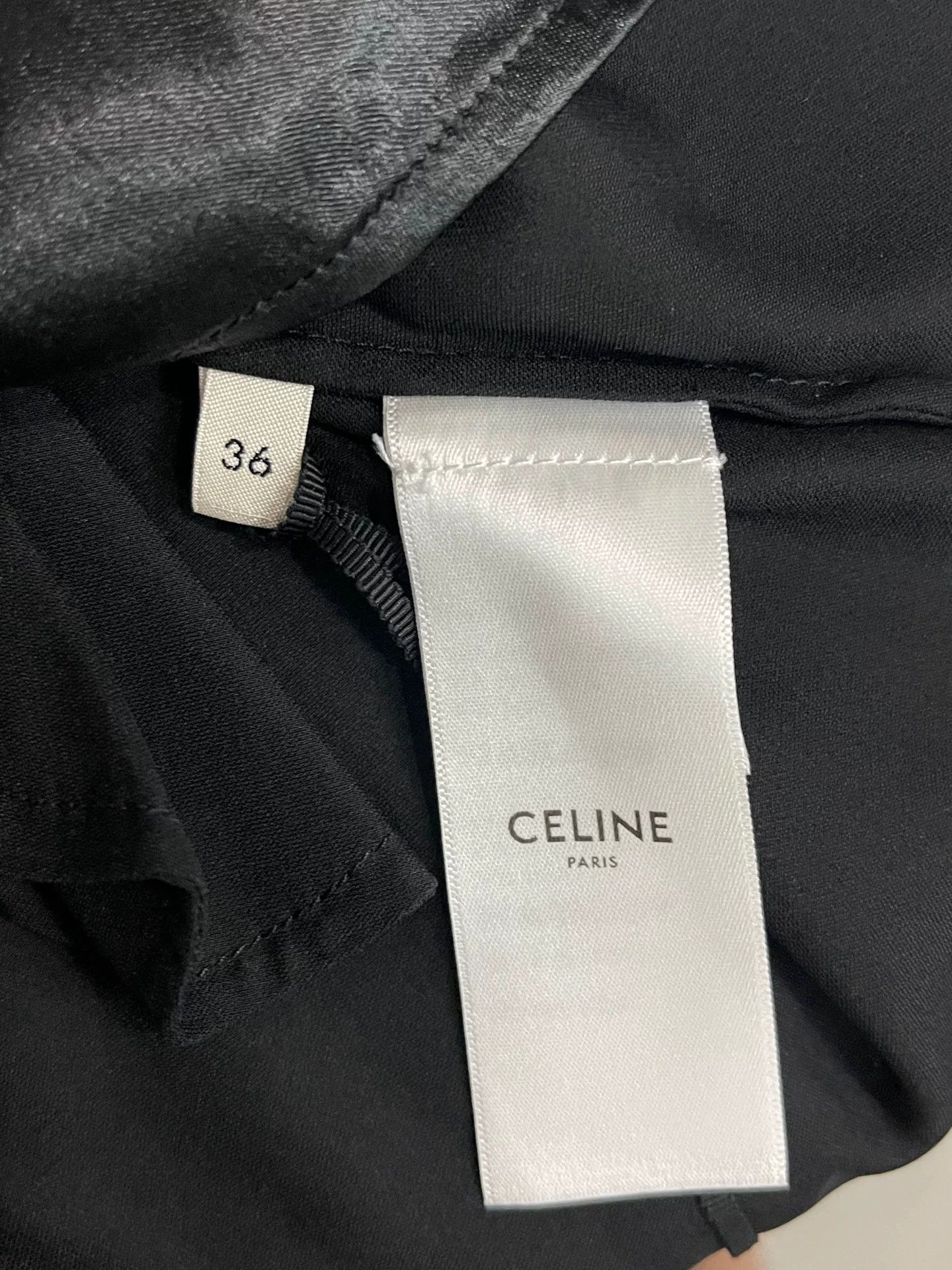 Celine Celine Logo Elastic Waistband Shorts Size 36 Size 26" / US 2 / IT 38 - 8 Thumbnail