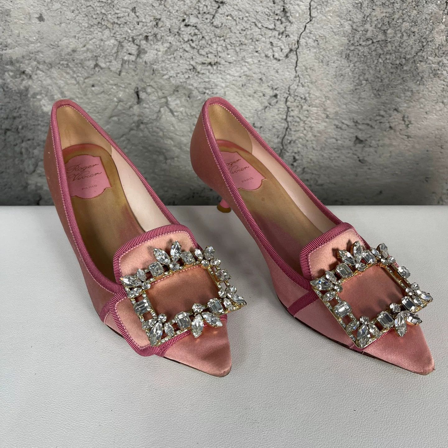 Roger Vivier Roger Vivier Rhinestone Buckle Pumps Size 36.5 Size US 6.5 / IT 36.5 - 2 Thumbnail