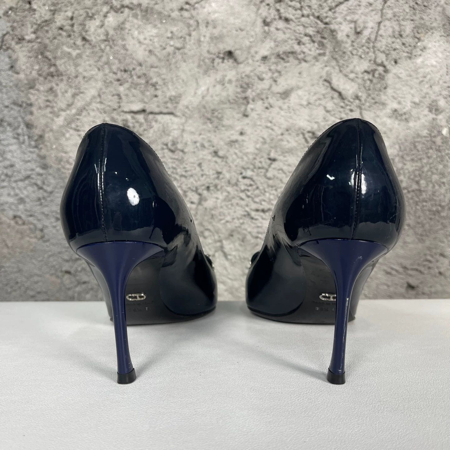 Dior Dior Patent Crystal Heels Size 36.5 Size US 6.5 / IT 36.5 - 5 Thumbnail