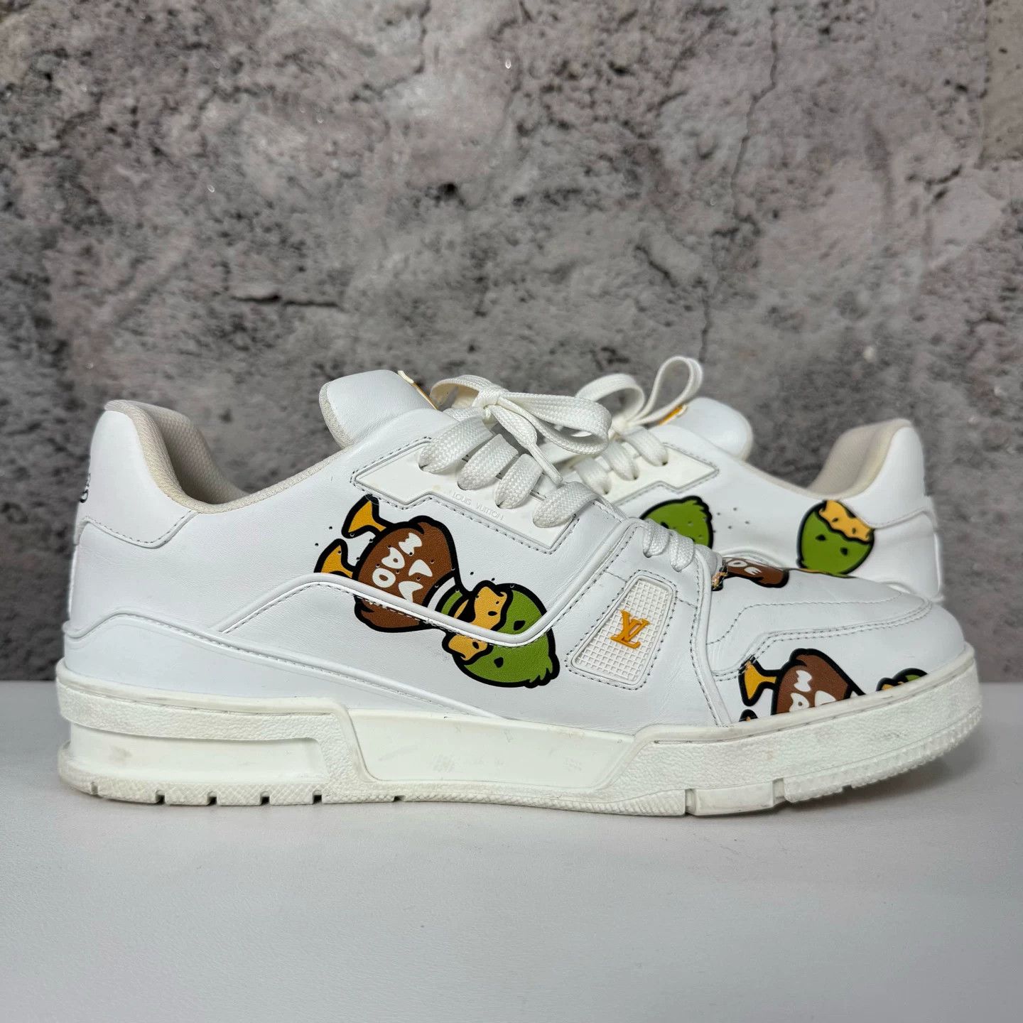 Louis Vuitton Louis Vuitton x Nigo Trainer Duck Sneakers Size 9 Size US 9 / EU 42 - 6 Thumbnail