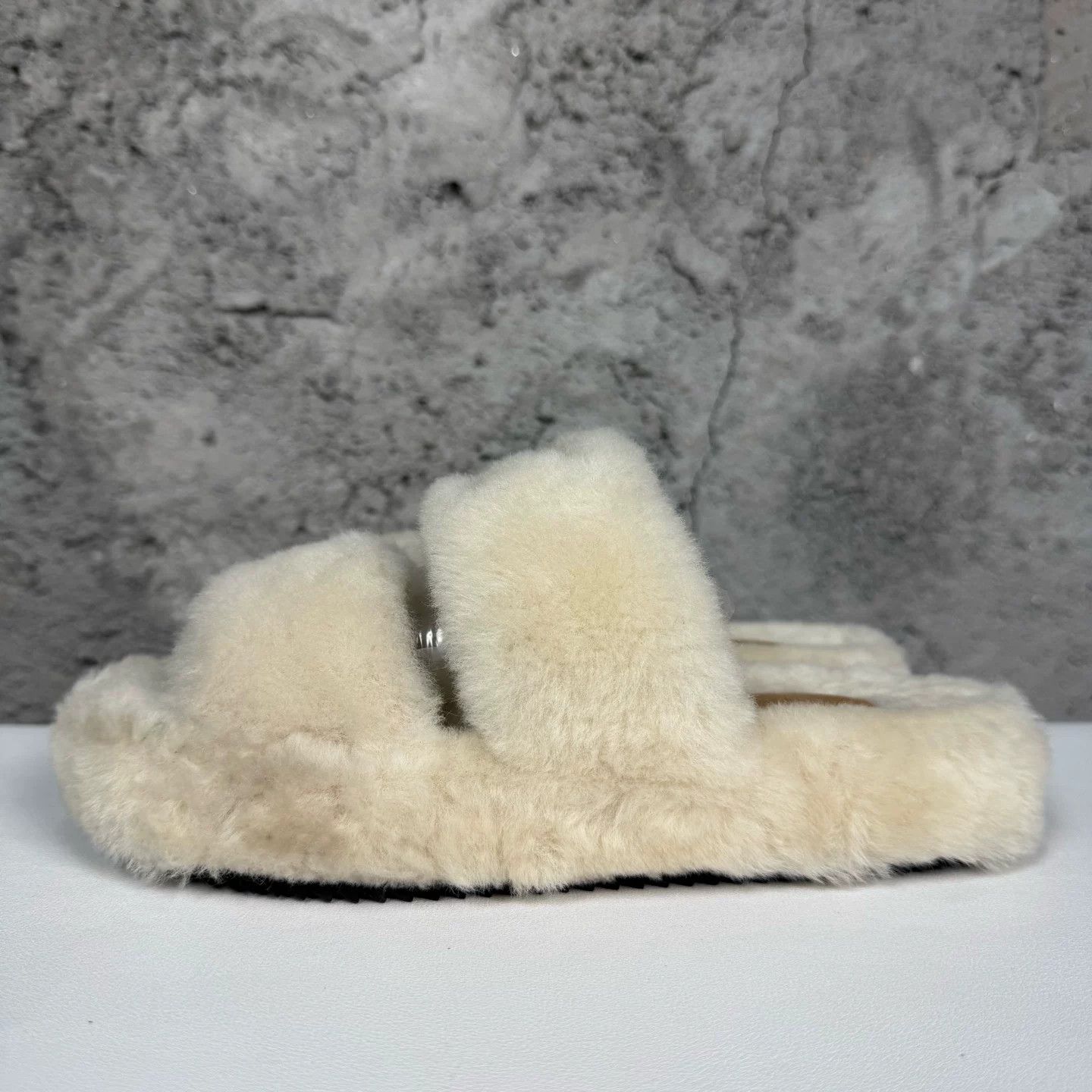Celine Celine Triomphe Shearling Sandals Size 37 Size US 7 / IT 37 - 4 Thumbnail