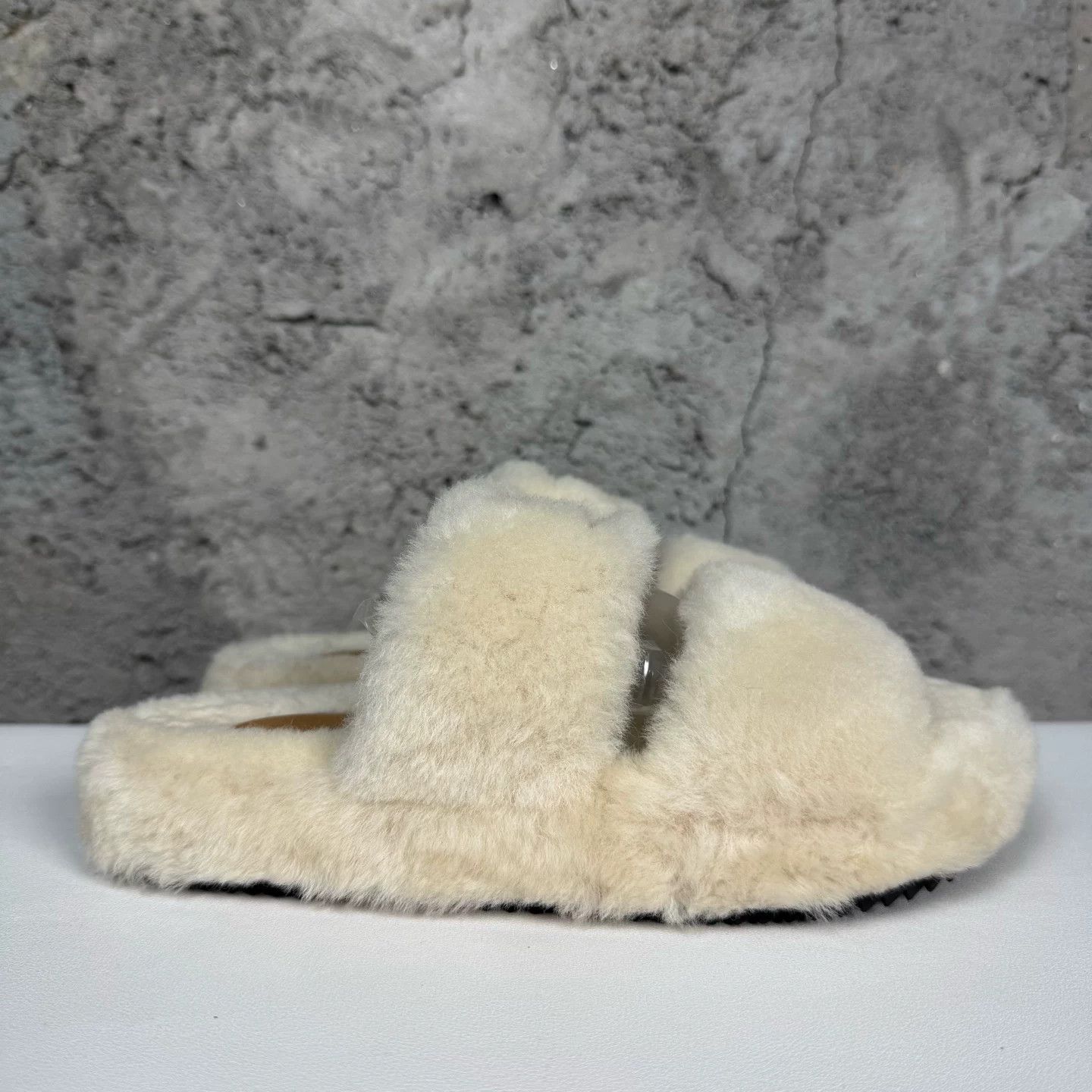Celine Celine Triomphe Shearling Sandals Size 37 Size US 7 / IT 37 - 3 Thumbnail
