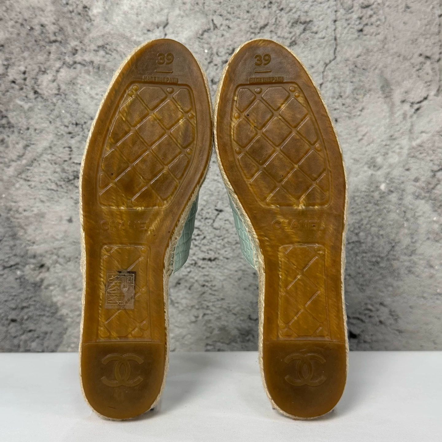 Chanel Chanel Croc Embossed Mules Size 39 Size US 8 / IT 38 - 9 Thumbnail