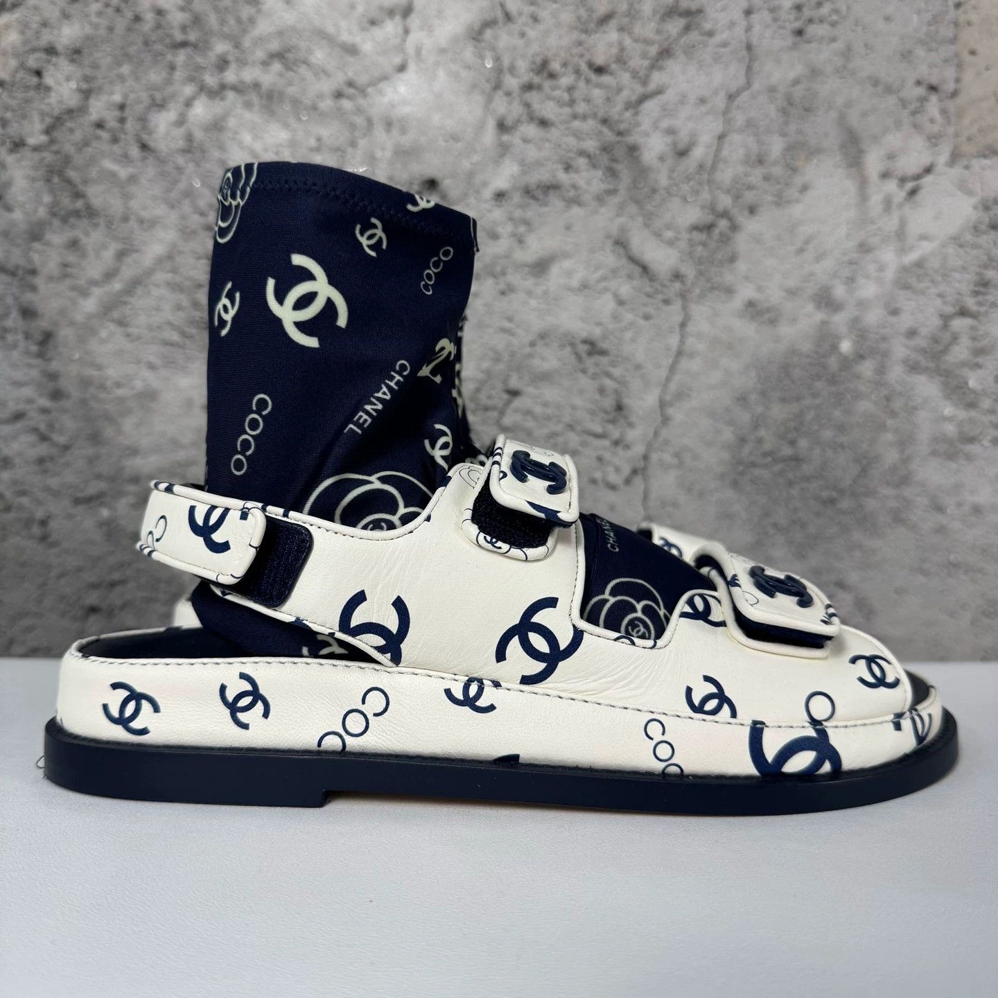 Chanel Chanel Logo Strap Sandals Size 39 Size US 9 / IT 39 - 3 Thumbnail