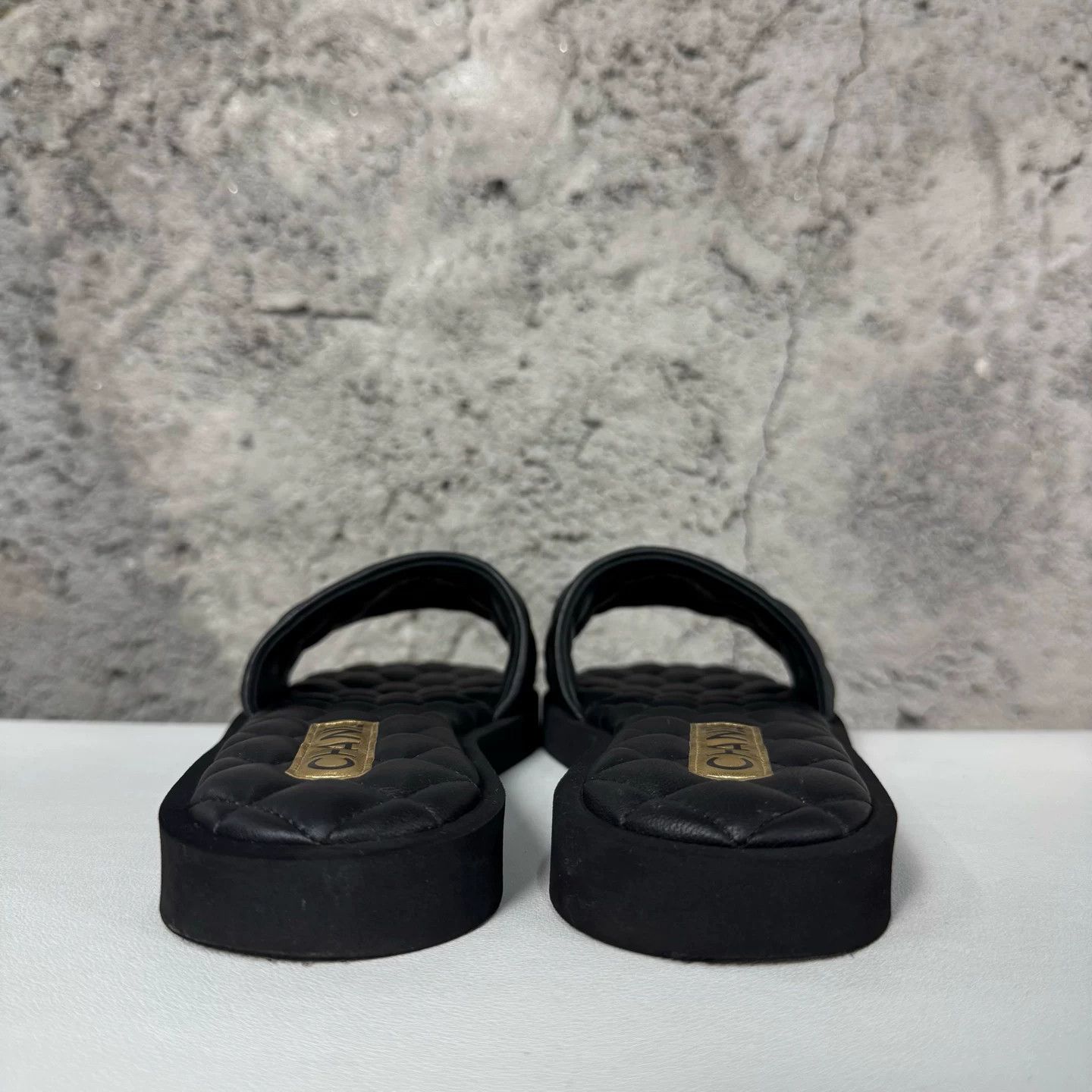Chanel Chanel Quilted CC Logo Sandals Size 39 Size US 9 / IT 39 - 5 Thumbnail