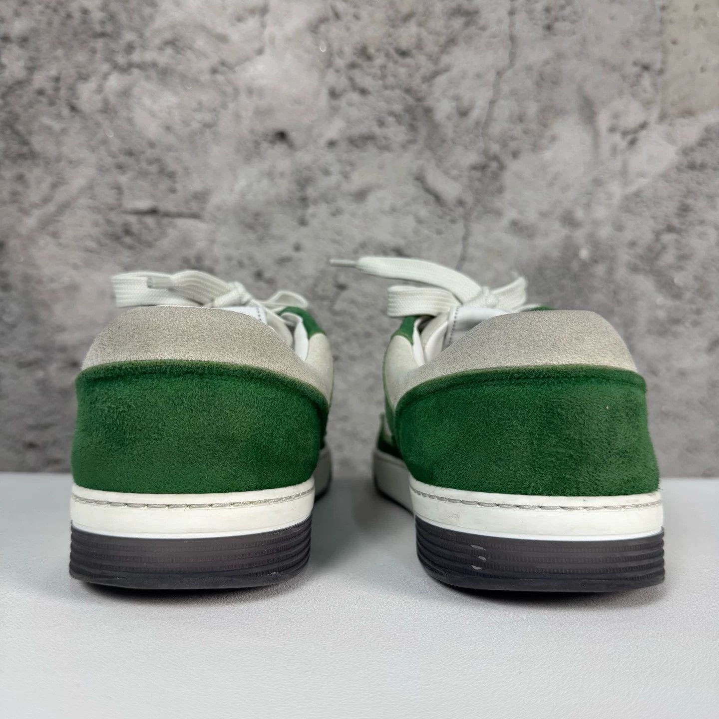 Chanel Chanel Green Suede Low-Top Sneakers Size 41 Size US 11 / IT 41 - 5 Thumbnail