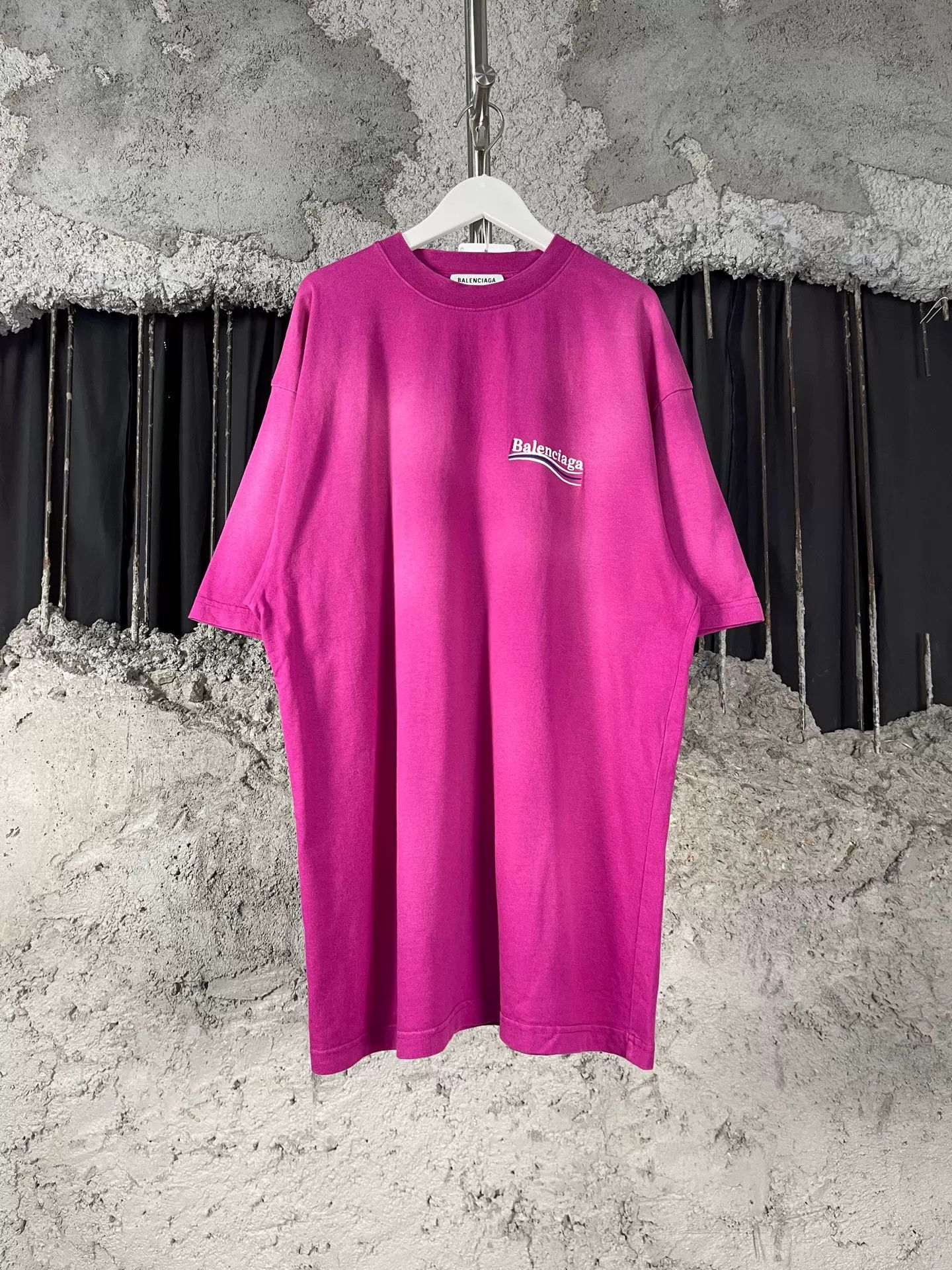 Balenciaga Balenciaga Embroidered Logo T-Shirt Size XS Size US XS / EU 42 / 0 - 2 Thumbnail