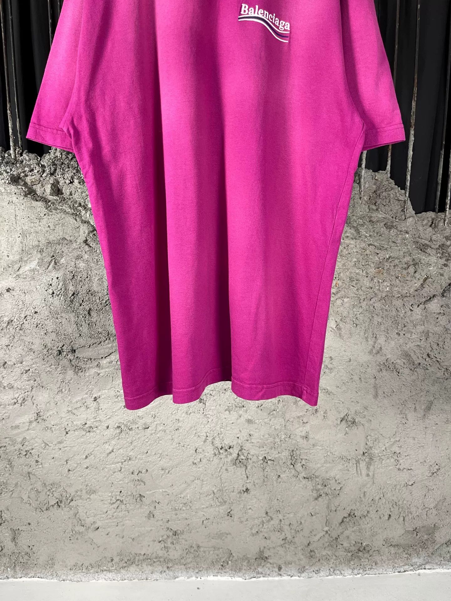 Balenciaga Balenciaga Embroidered Logo T-Shirt Size XS Size US XS / EU 42 / 0 - 5 Thumbnail