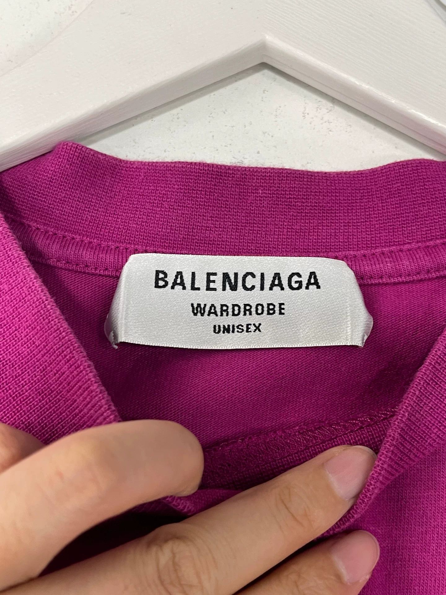 Balenciaga Balenciaga Embroidered Logo T-Shirt Size XS Size US XS / EU 42 / 0 - 8 Thumbnail