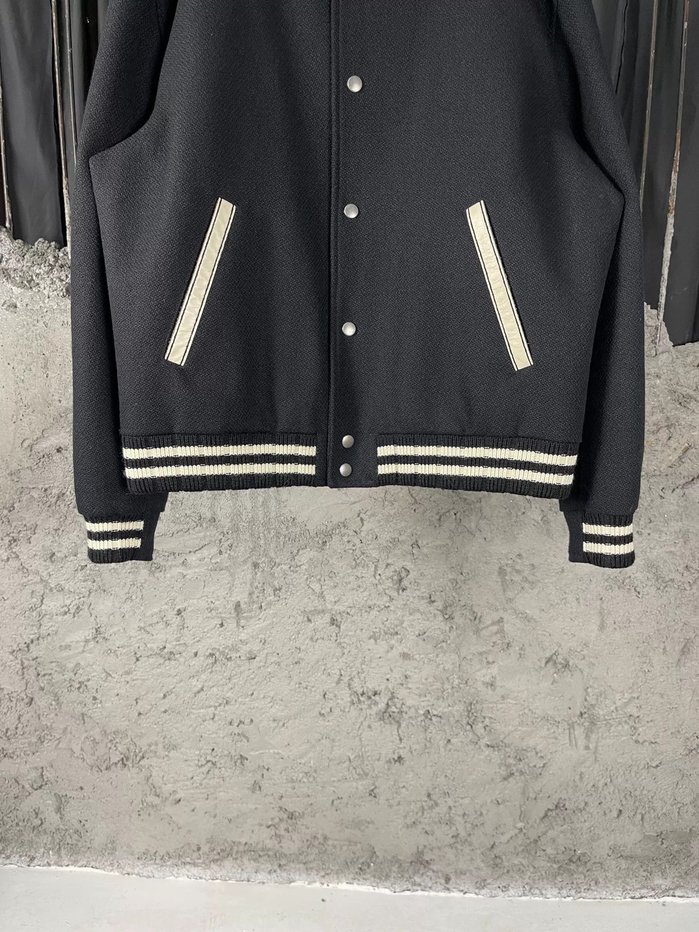 Saint Laurent Paris Saint Laurent Logo Varsity Jacket Size L Size US L / EU 52-54 / 3 - 5 Thumbnail