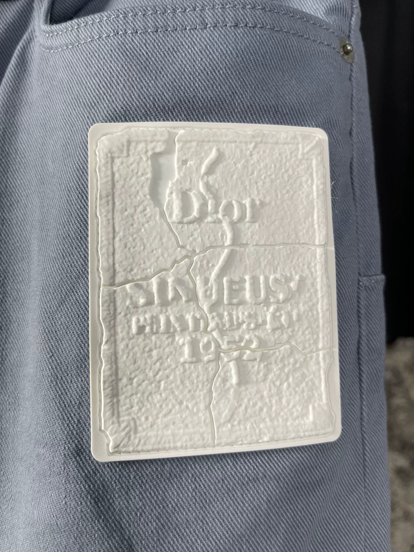 Dior Dior Patch Detail Denim Jeans Size 32 Size US 32 / EU 48 - 7 Thumbnail