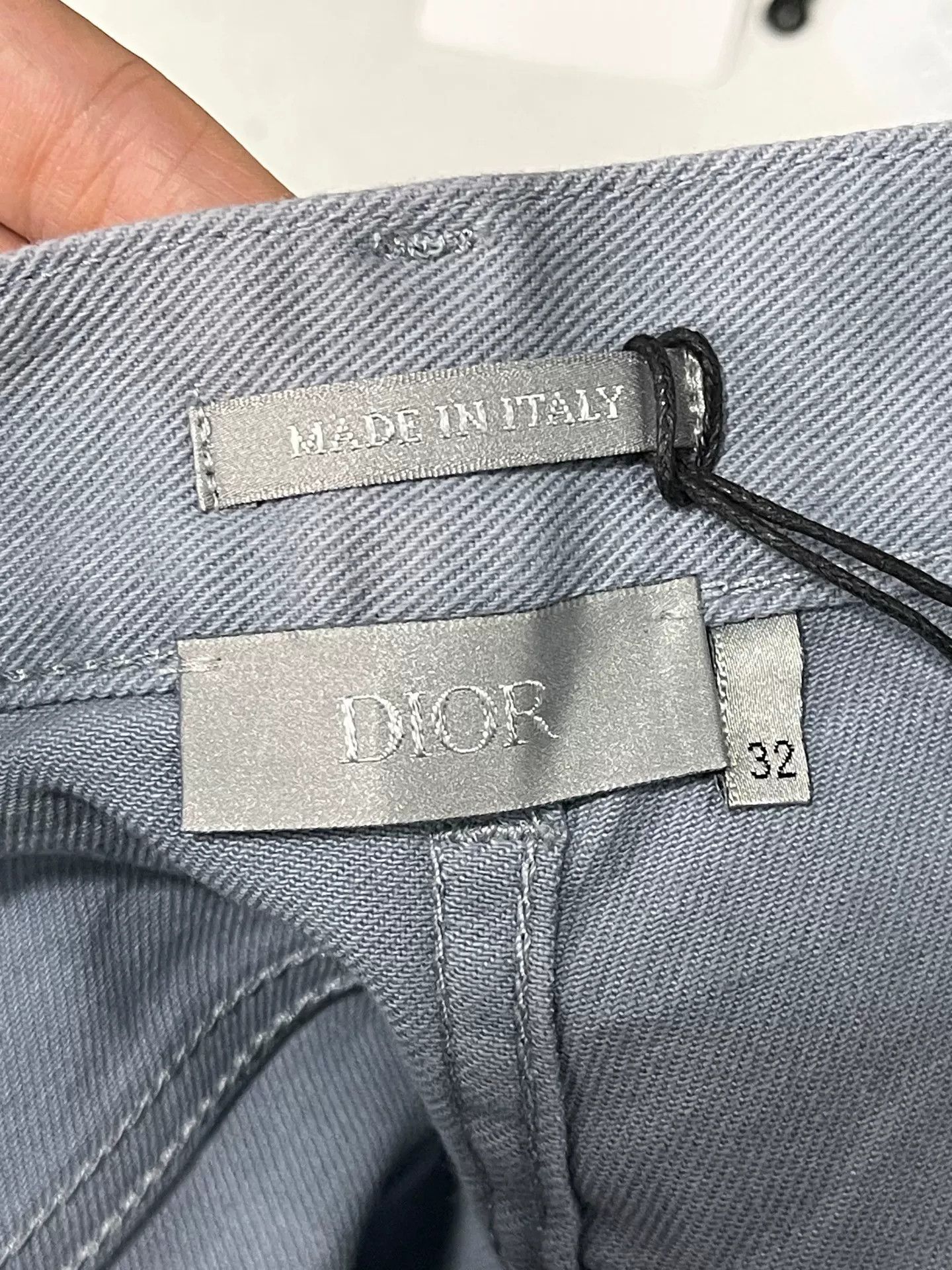 Dior Dior Patch Detail Denim Jeans Size 32 Size US 32 / EU 48 - 8 Thumbnail