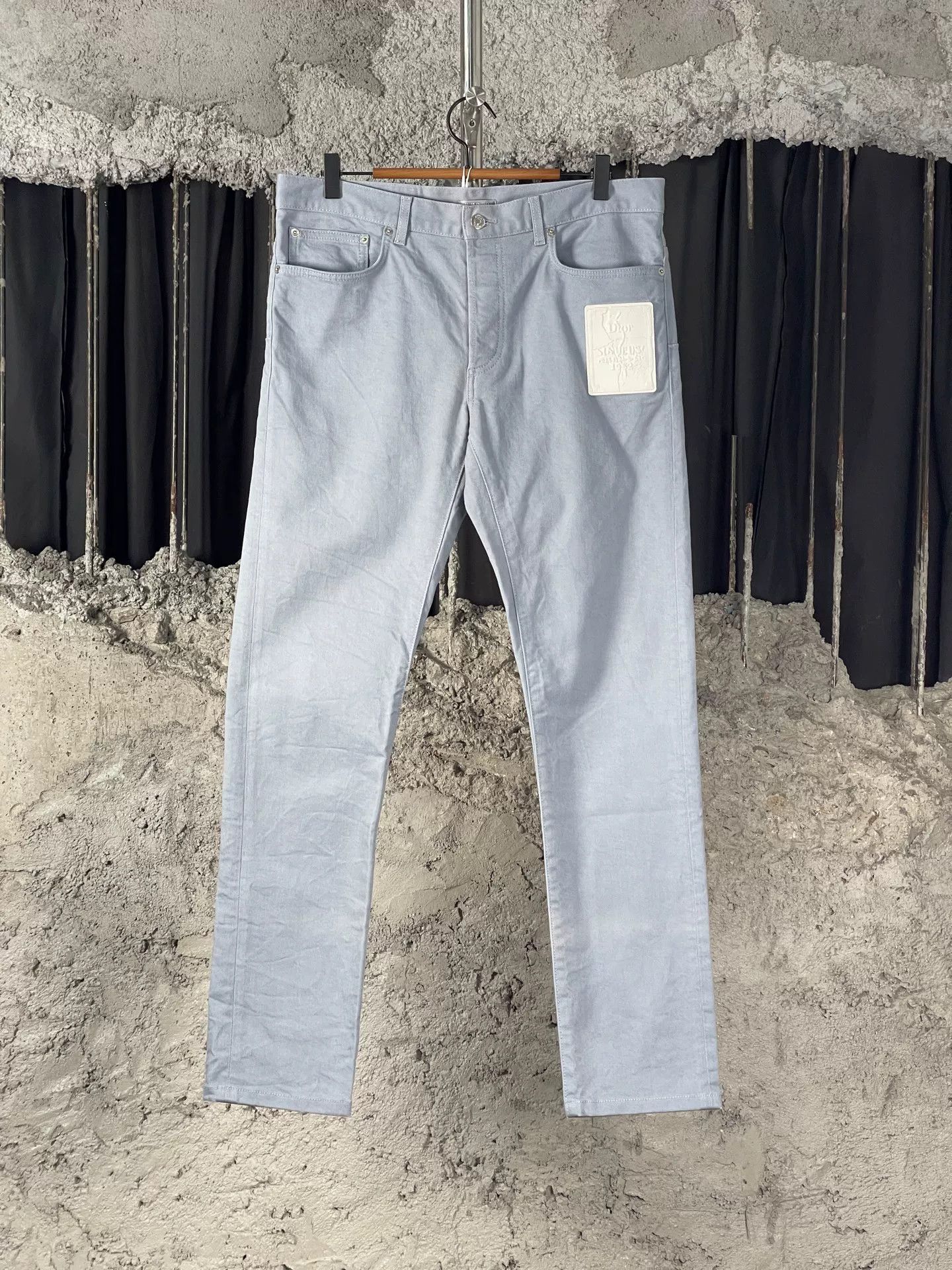 Dior Dior Patch Detail Denim Jeans Size 32 Size US 32 / EU 48 - 2 Thumbnail