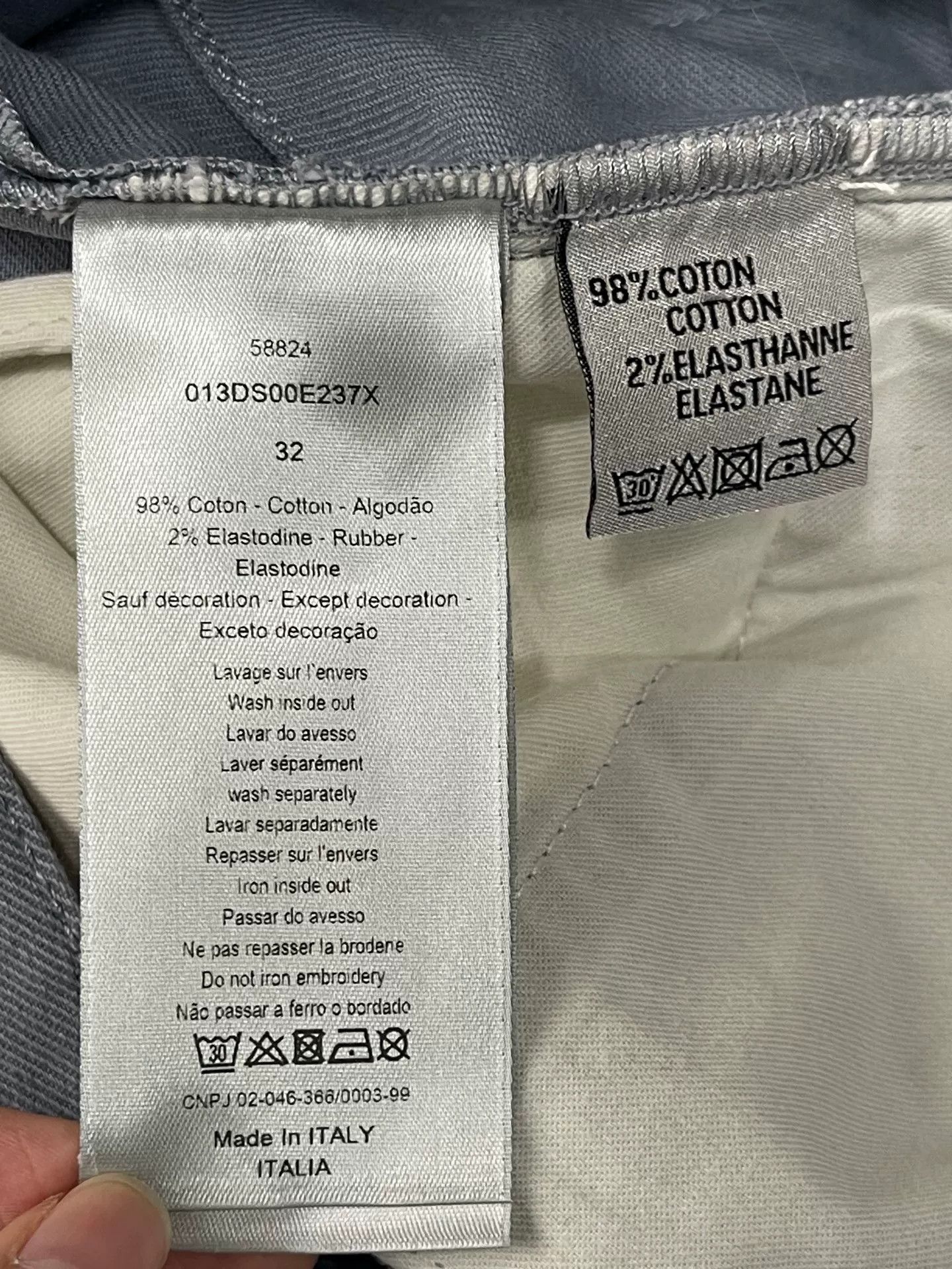 Dior Dior Patch Detail Denim Jeans Size 32 Size US 32 / EU 48 - 9 Thumbnail