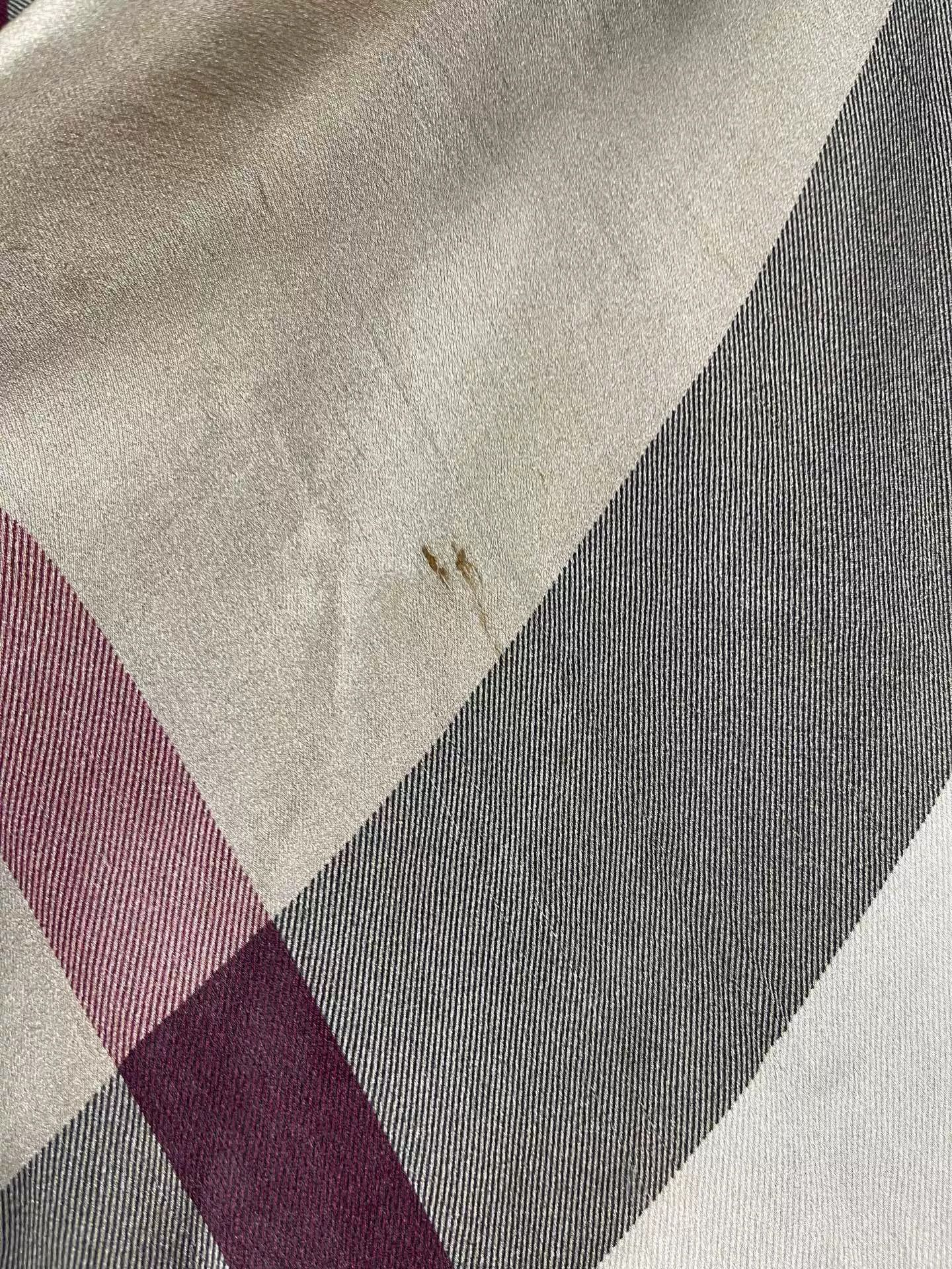 Burberry Burberry Check Silk Scarf One Size Size ONE SIZE - 4 Thumbnail