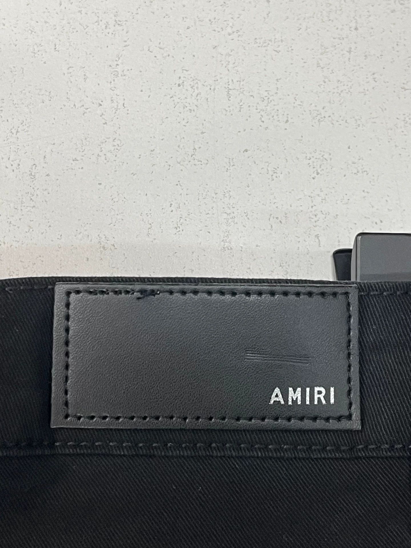 Amiri Amiri Leather Patch Zip Jeans Size 34 Size US 34 / EU 50 - 7 Thumbnail