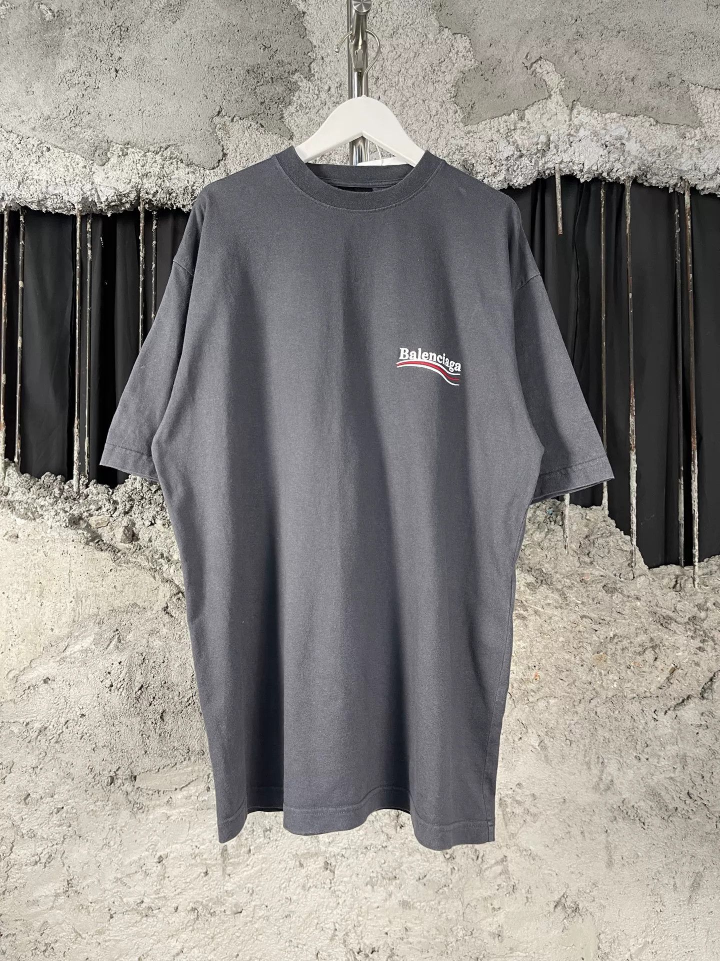 Balenciaga Balenciaga Logo Embroidered T-Shirt Size XS Size US XS / EU 42 / 0 - 2 Thumbnail