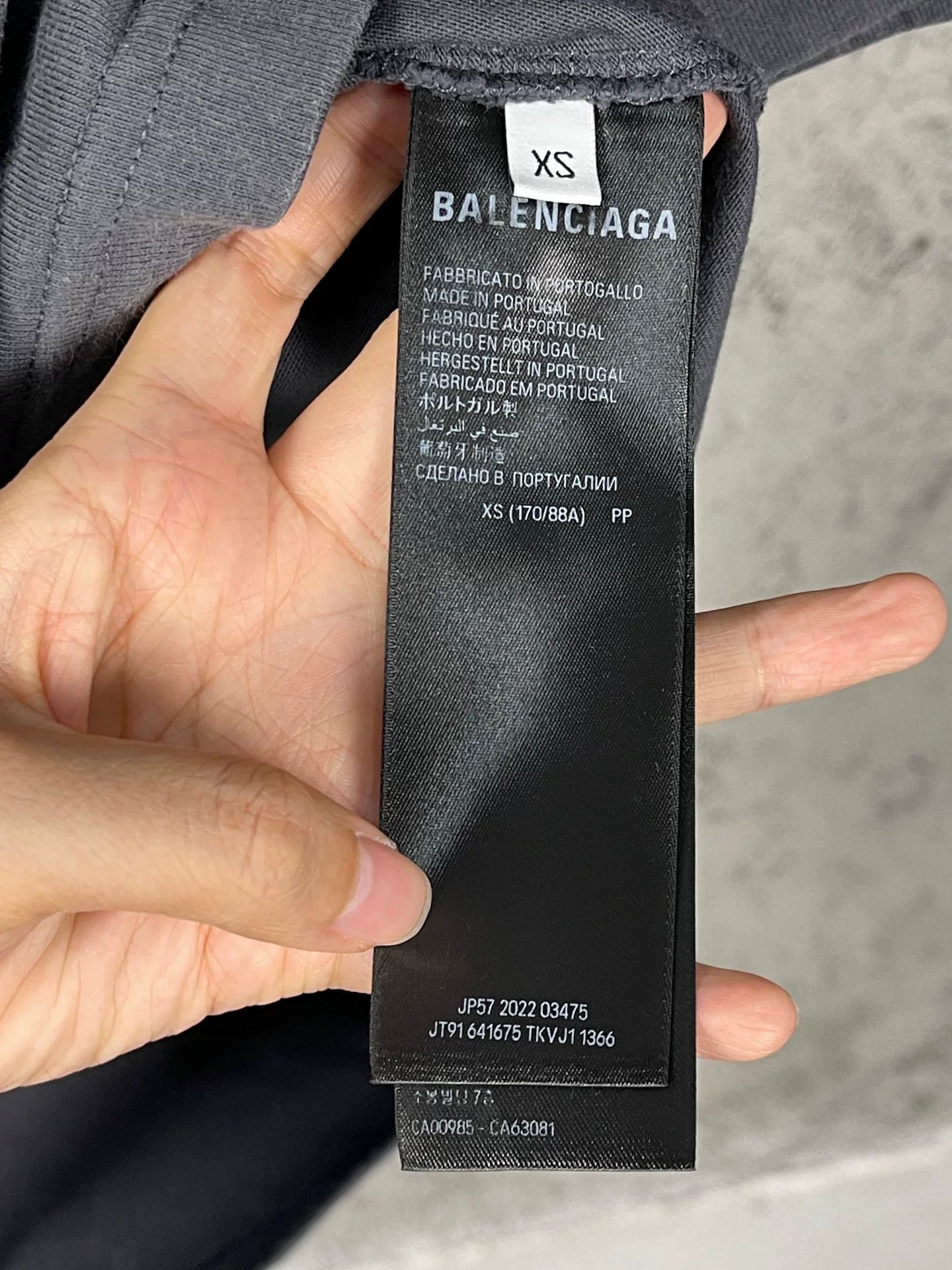 Balenciaga Balenciaga Logo Embroidered T-Shirt Size XS Size US XS / EU 42 / 0 - 9 Thumbnail