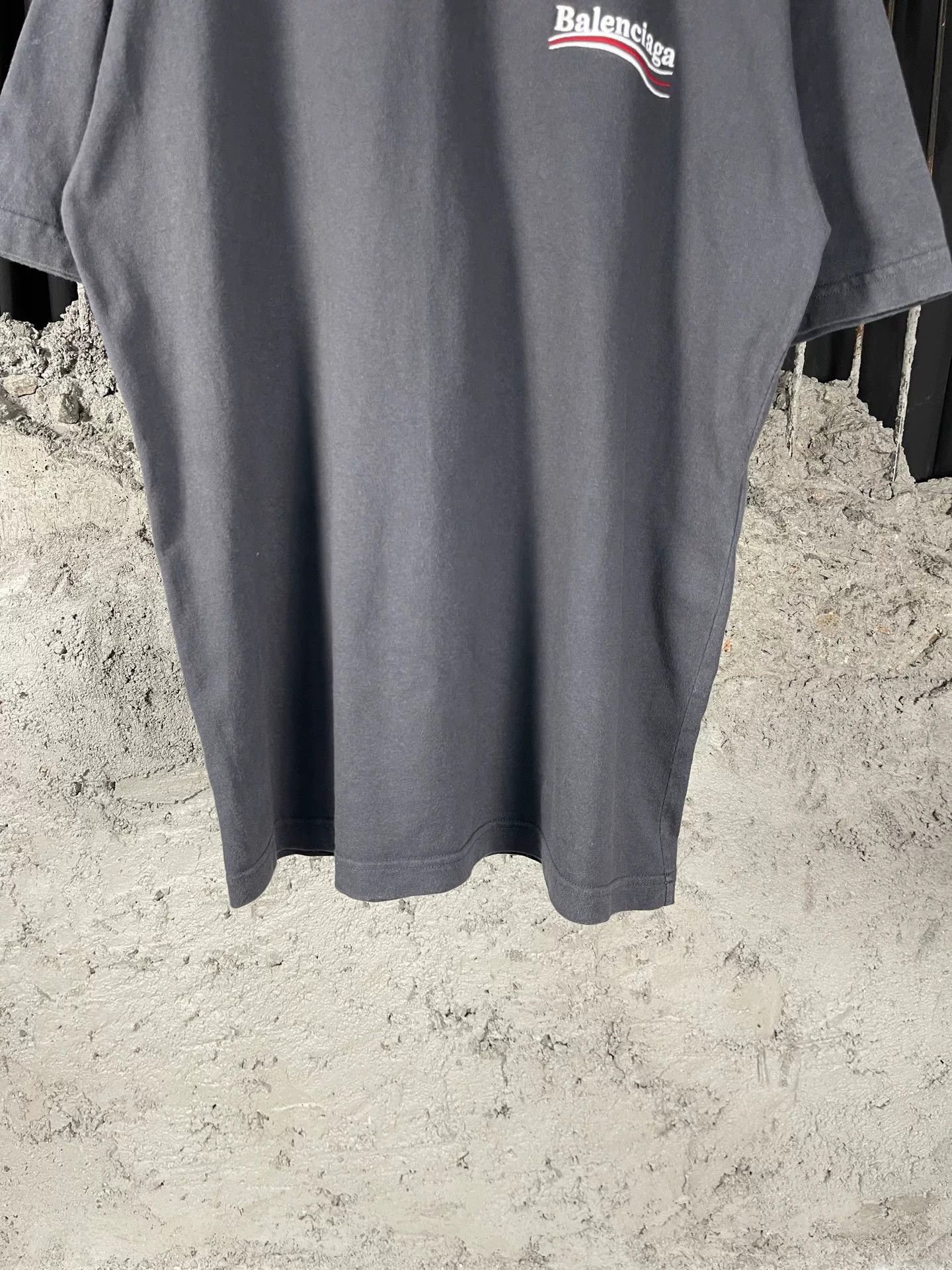 Balenciaga Balenciaga Logo Embroidered T-Shirt Size XS Size US XS / EU 42 / 0 - 5 Thumbnail