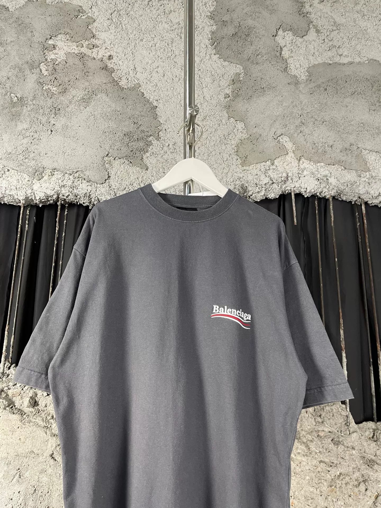 Balenciaga Balenciaga Logo Embroidered T-Shirt Size XS Size US XS / EU 42 / 0 - 4 Thumbnail