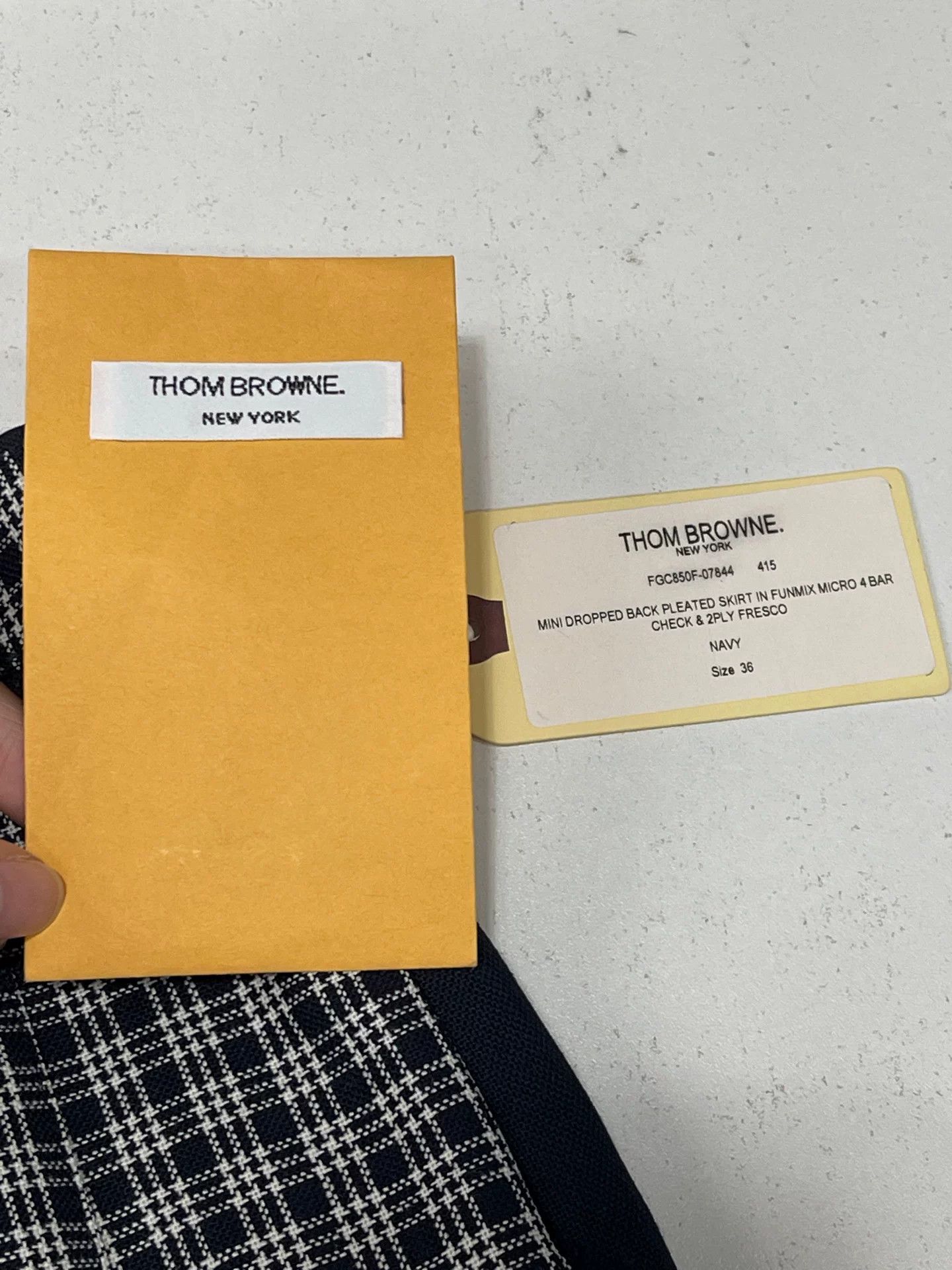 Thom Browne Thom Browne Funmix Pleated Mini Skirt Size 36 Size 25" / US 0 / IT 36 - 8 Thumbnail
