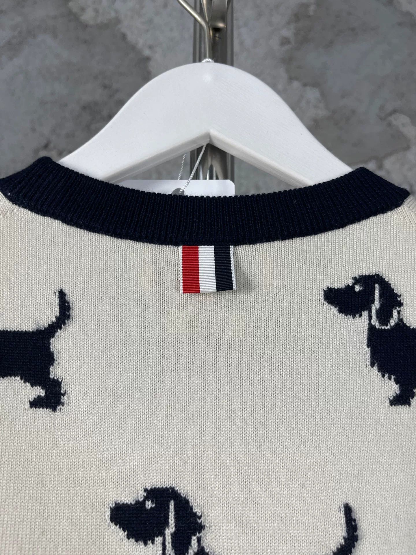 Thom Browne Thom Browne Dachshund Knit Short Sleeve Sweater Size 36 Size XS / US 0-2 / IT 36-38 - 5 Thumbnail