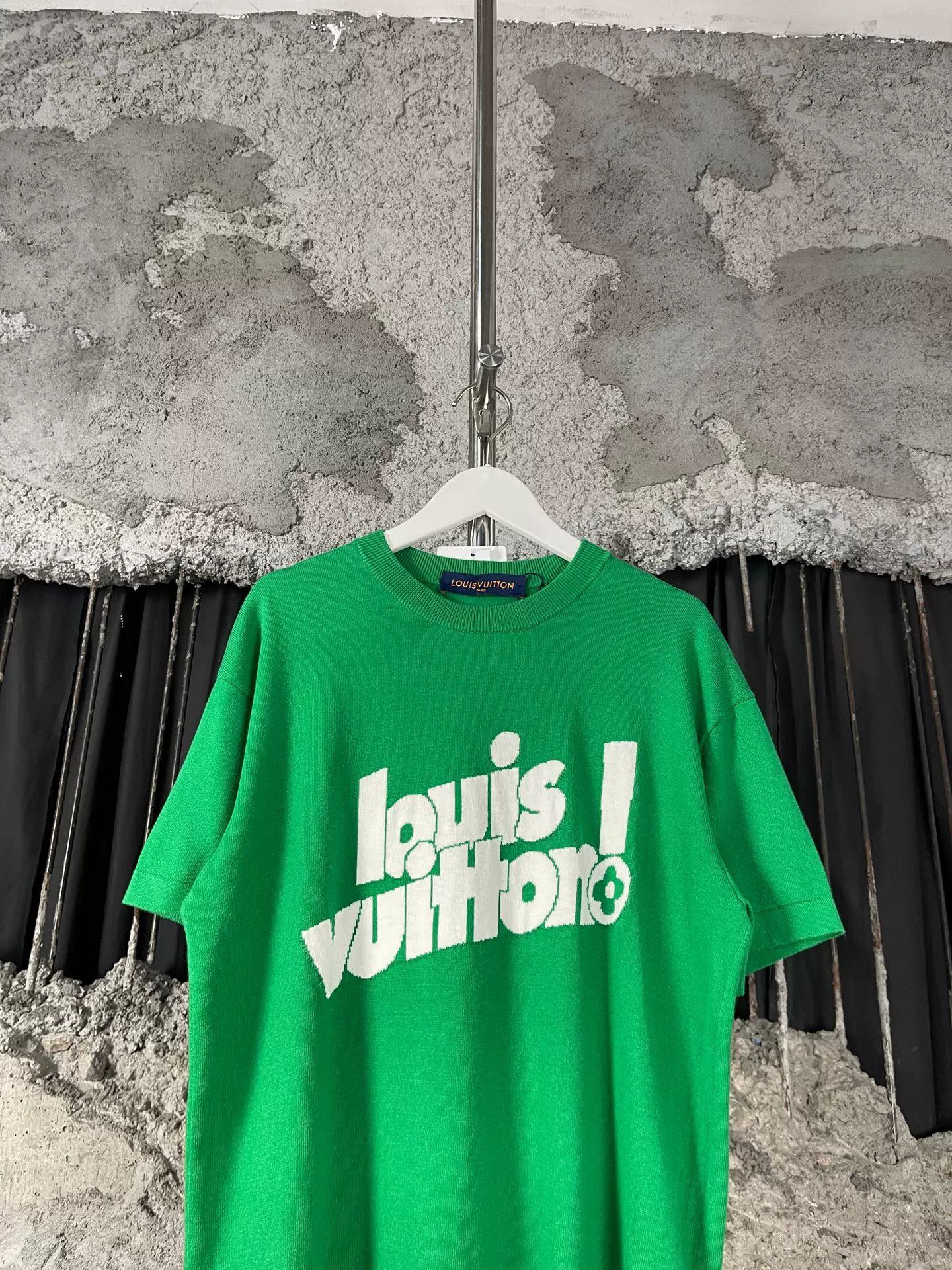 Louis Vuitton Louis Vuitton Logo Knit T-Shirt Size XS Size US XS / EU 42 / 0 - 4 Thumbnail