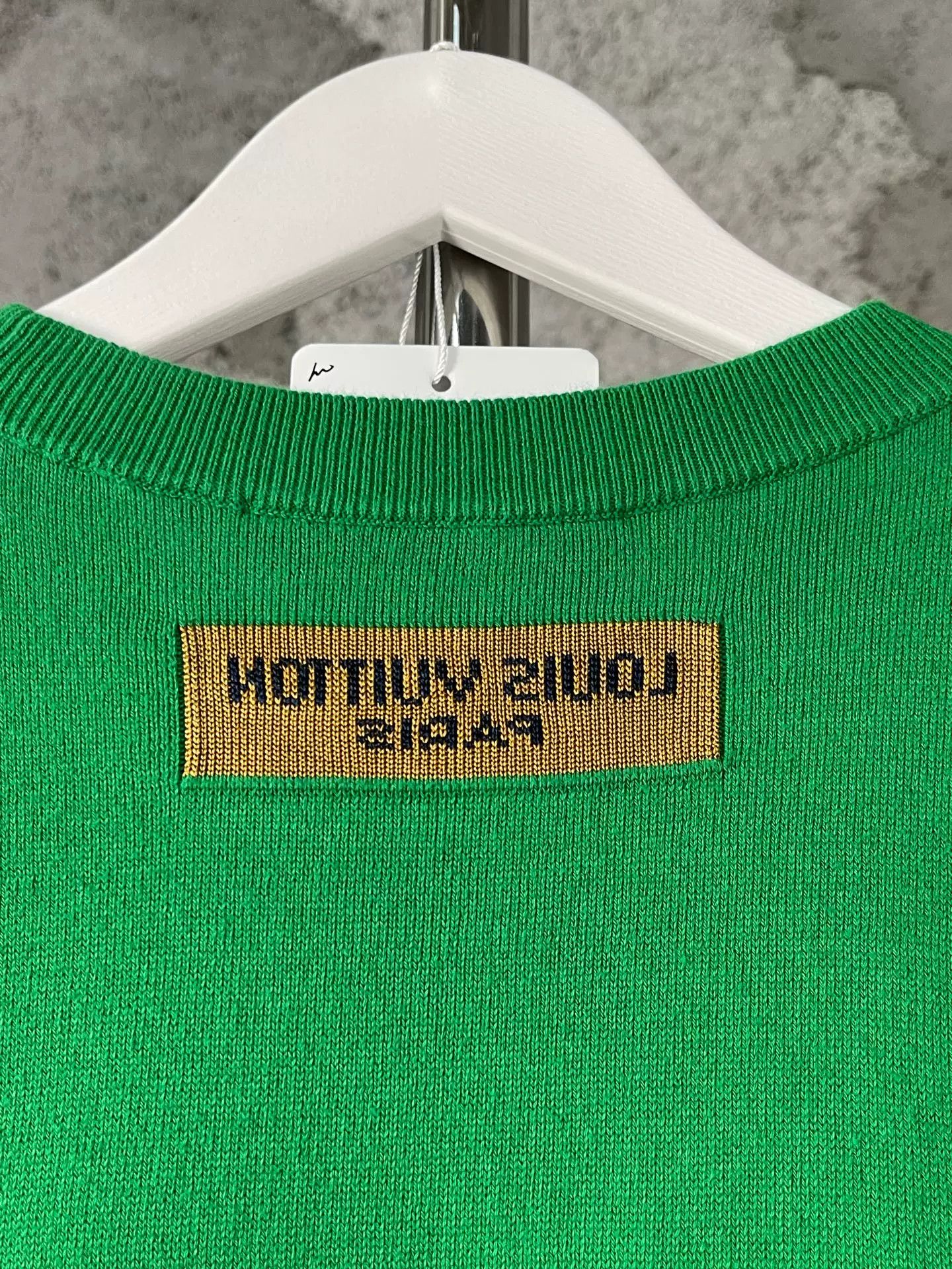 Louis Vuitton Louis Vuitton Logo Knit T-Shirt Size XS Size US XS / EU 42 / 0 - 6 Thumbnail