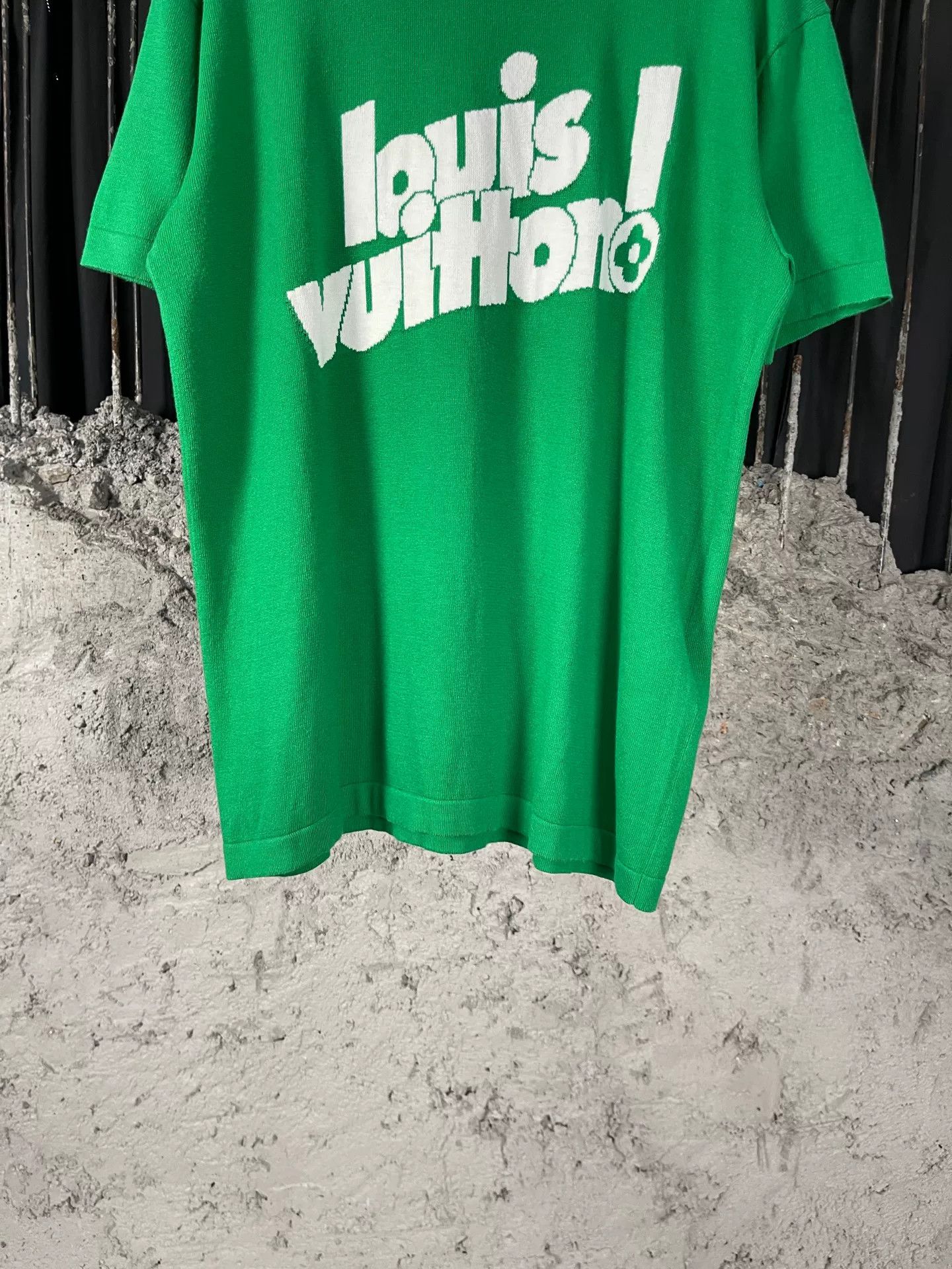Louis Vuitton Louis Vuitton Logo Knit T-Shirt Size XS Size US XS / EU 42 / 0 - 5 Thumbnail