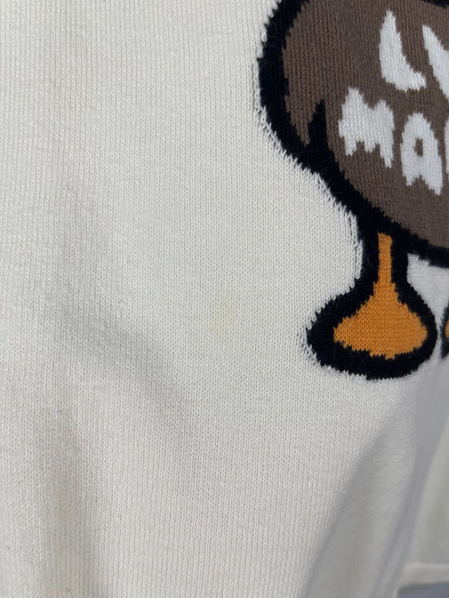 Louis Vuitton Louis Vuitton Duck Knit T-Shirt Size XS Size US XS / EU 42 / 0 - 7 Thumbnail