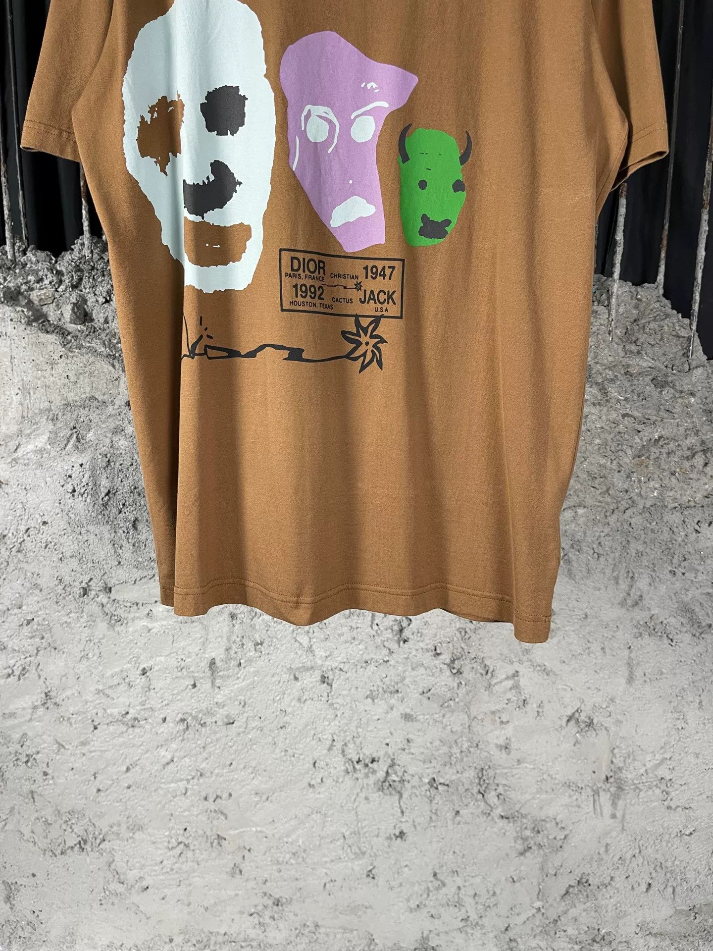 Dior Dior x Cactus Jack Faces T-Shirt Size XS Size US XS / EU 42 / 0 - 5 Thumbnail