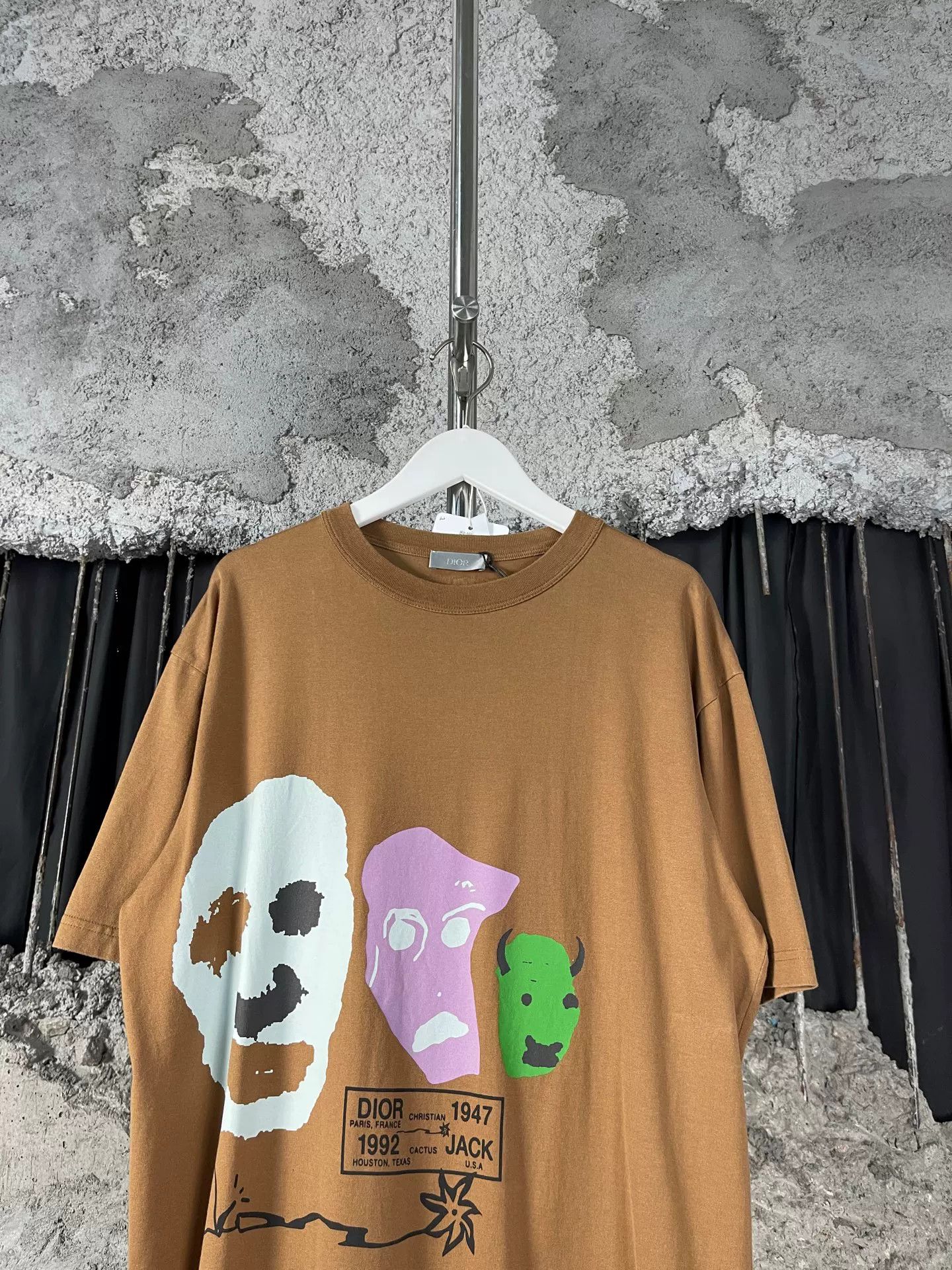 Dior Dior x Cactus Jack Faces T-Shirt Size XS Size US XS / EU 42 / 0 - 4 Thumbnail