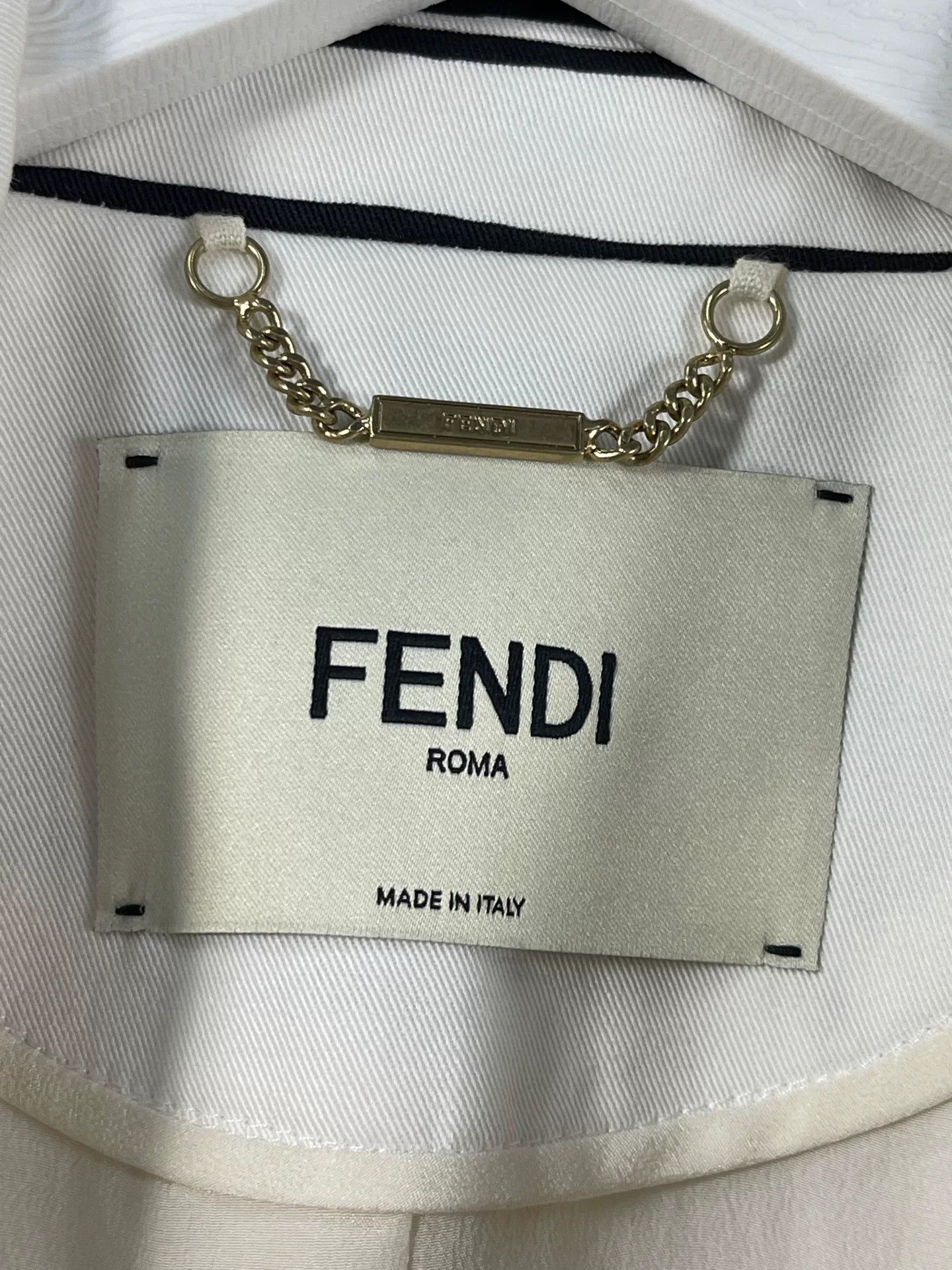 Fendi Fendi Graphic Double-Breasted Blazer Size IT 36 Size XS / US 0-2 / IT 36-38 - 7 Thumbnail