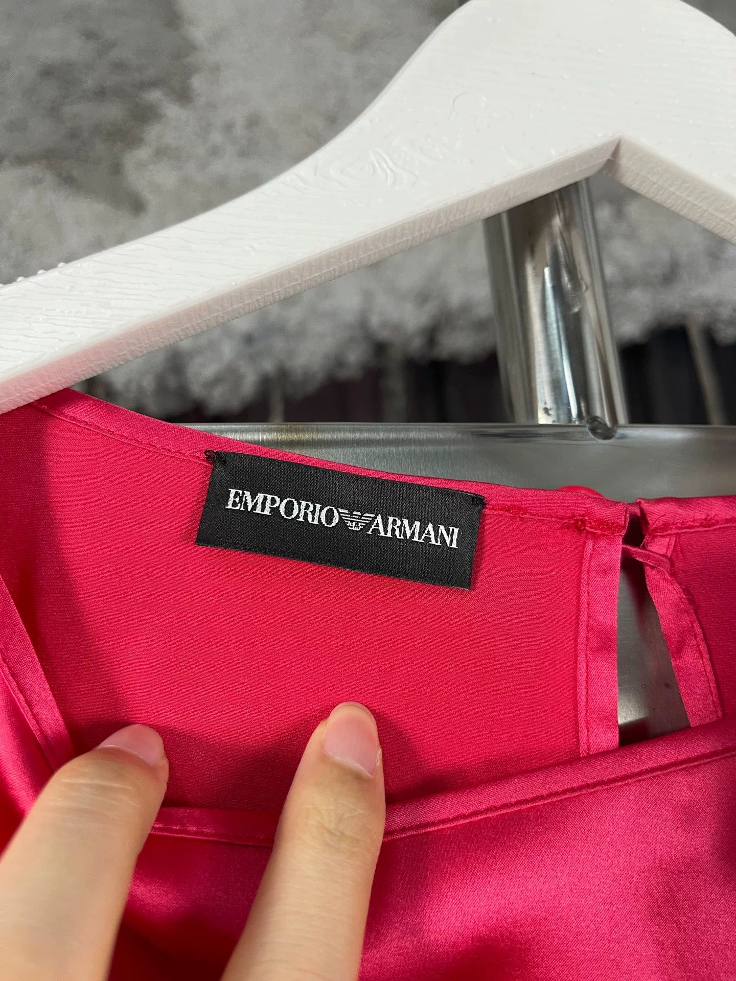 Emporio Armani Emporio Armani Silk Blouse Size 38 Size XS / US 0-2 / IT 36-38 - 8 Thumbnail
