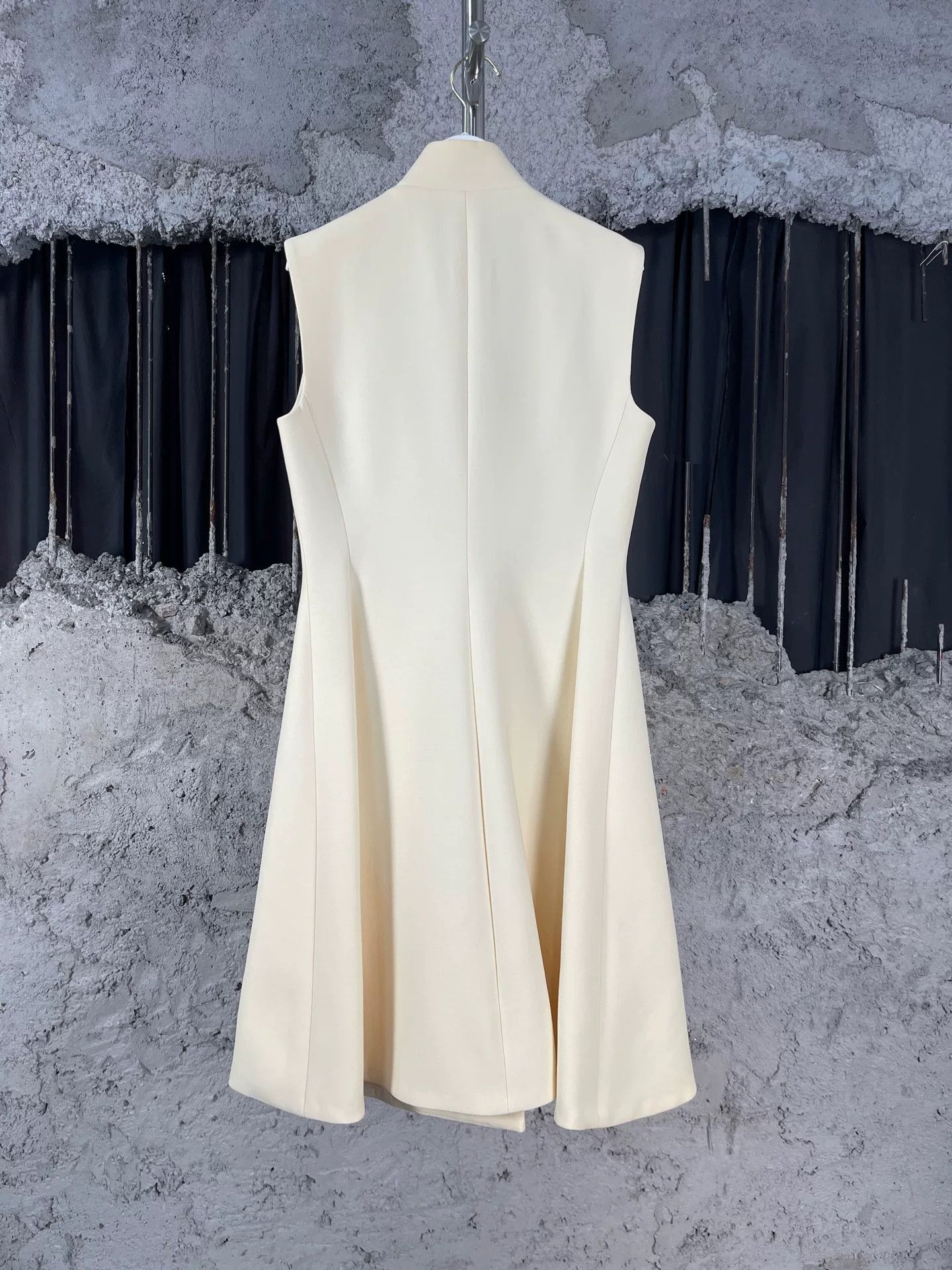 Dior Dior Wool Silk Sleeveless Dress Size 36 Size XS / US 0-2 / IT 36-38 - 3 Thumbnail