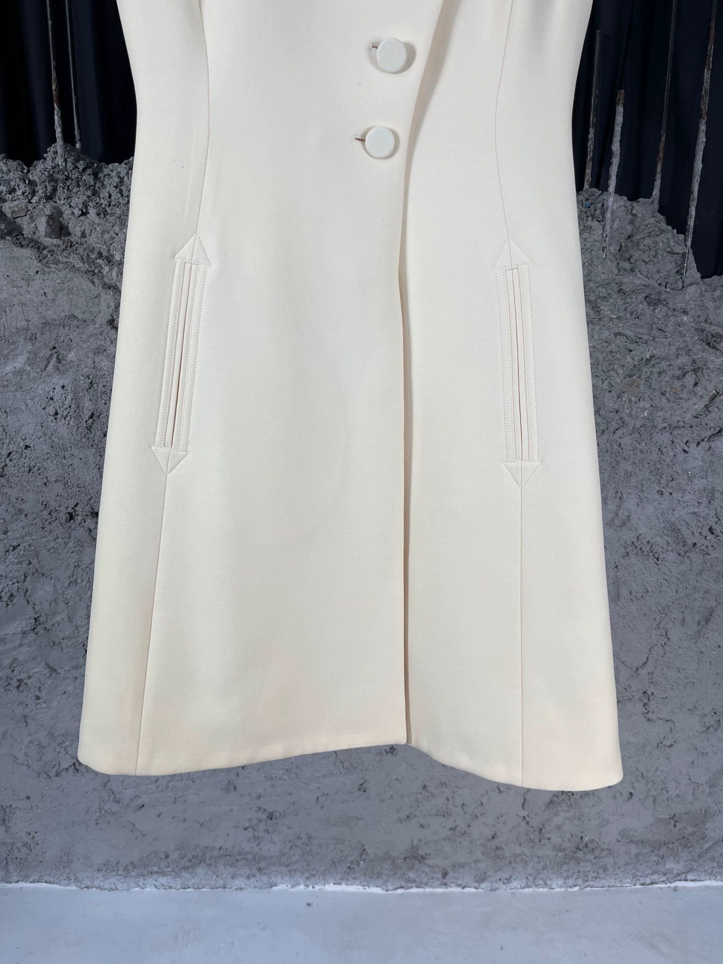 Dior Dior Wool Silk Sleeveless Dress Size 36 Size XS / US 0-2 / IT 36-38 - 5 Thumbnail
