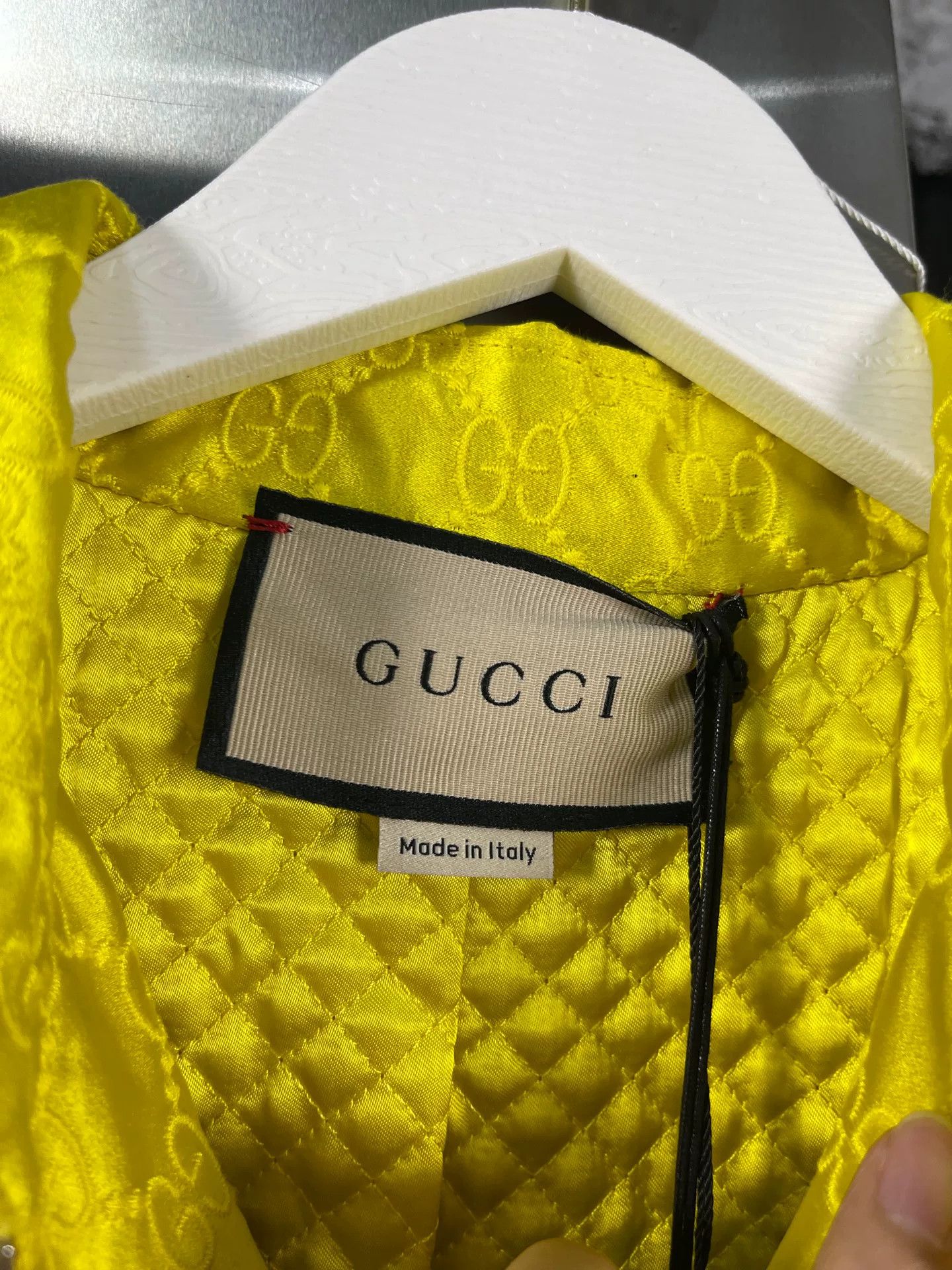 Gucci Gucci GG Logo Silk Jacket Size 36 Size XS / US 0-2 / IT 36-38 - 6 Thumbnail