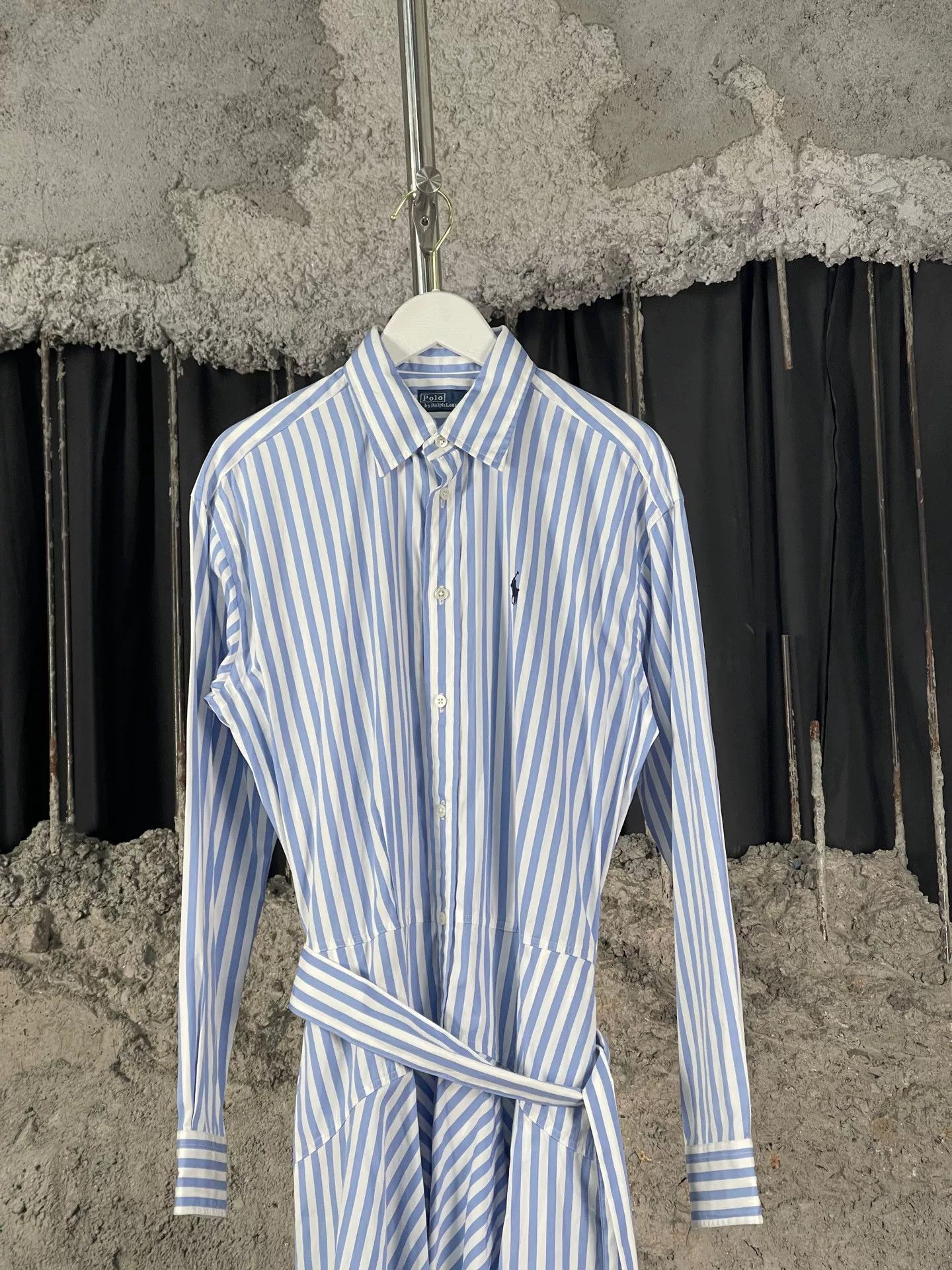Polo Ralph Lauren Polo Ralph Lauren Striped Shirt Dress Size 0 Size XS / US 0-2 / IT 36-38 - 4 Thumbnail