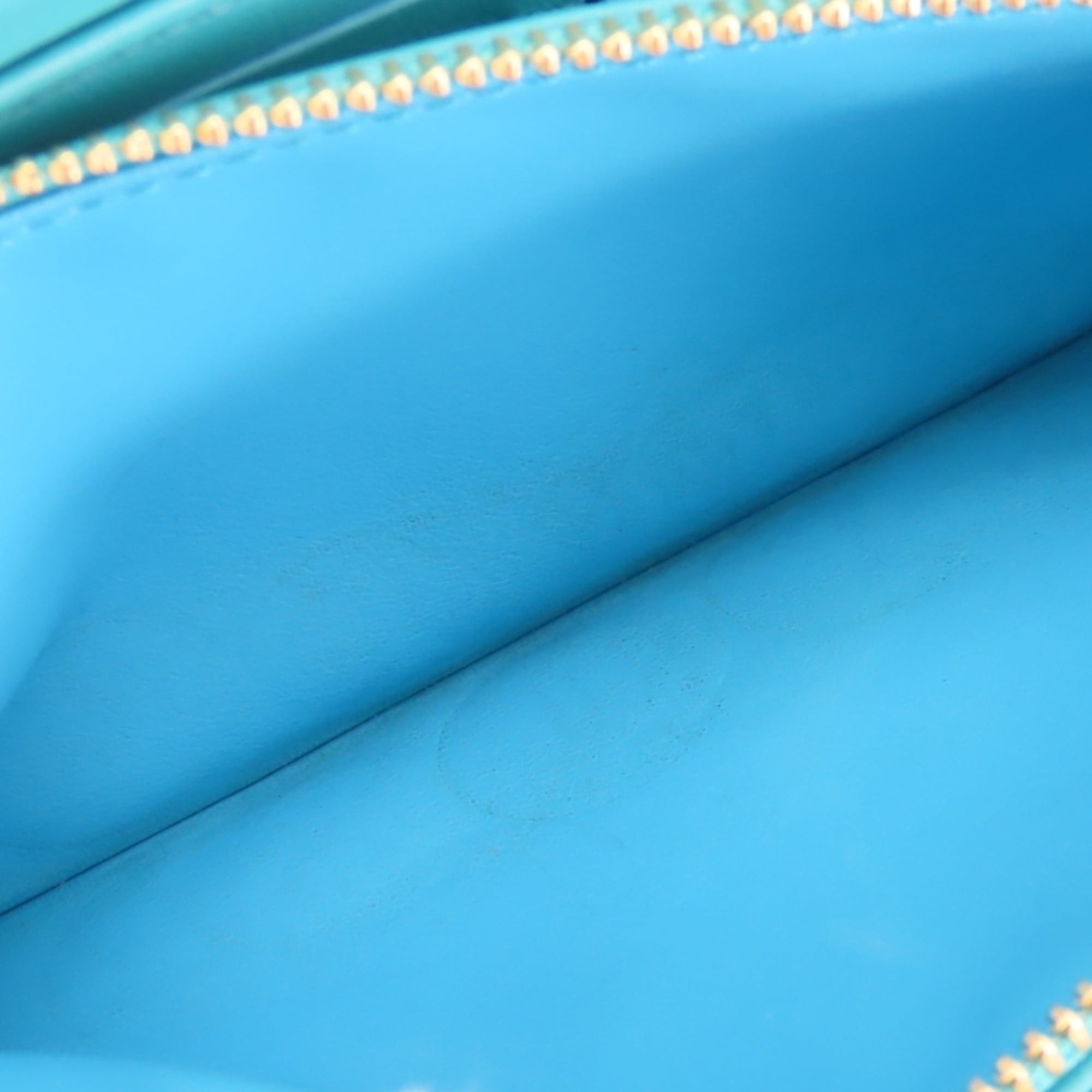 Louis Vuitton Louis Vuitton Zippy Wallet Coussin M81512 Monogram Turquoise Blue Embossed Long for Women LOUIS VUITTON Size ONE SIZE - 16 Thumbnail