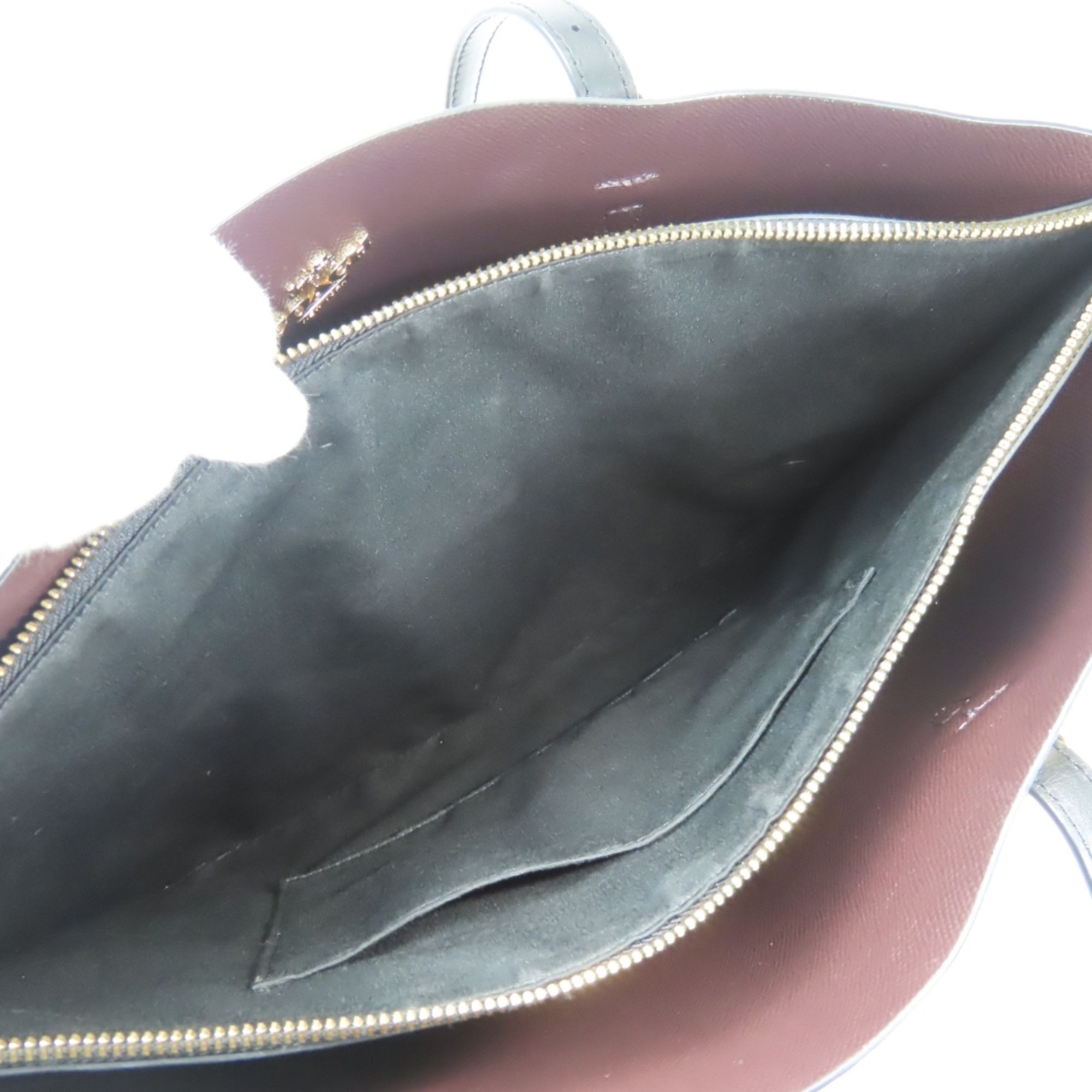 Coach Coach Signature Tote Bag 1665 Leather Brown Black Women's COACH Size ONE SIZE - 24 Thumbnail