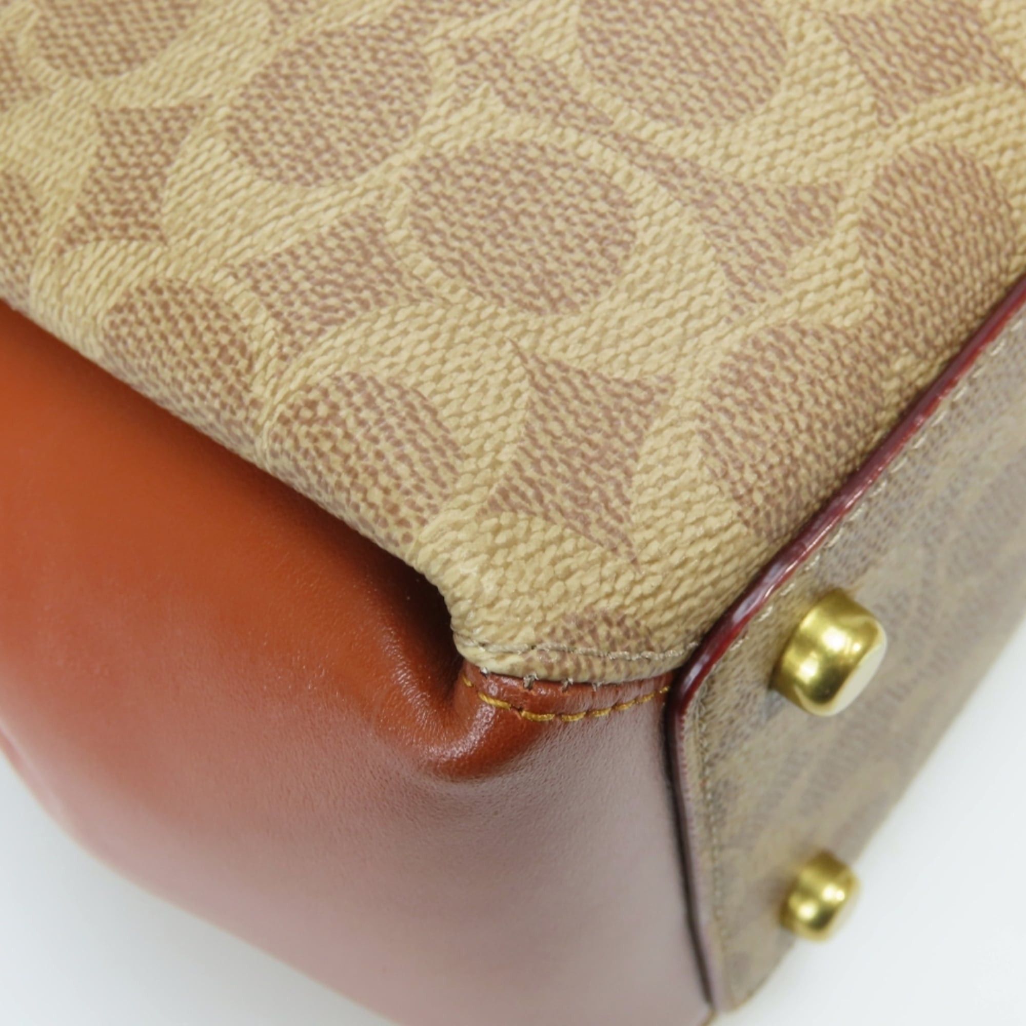 Coach Coach Shoulder Bag Signature 597 Leather Rust Brown Beige Women's COACH Size ONE SIZE - 6 Thumbnail